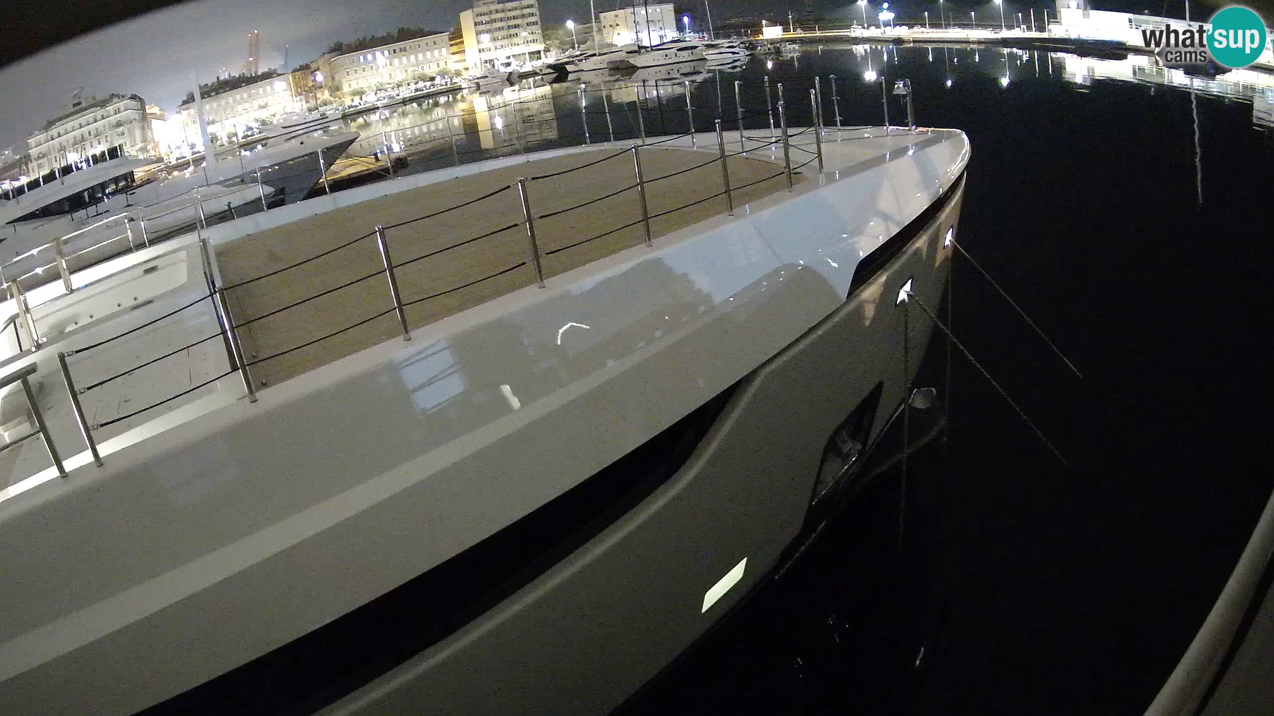 Botel Marina cámara web en vivo Rijeka