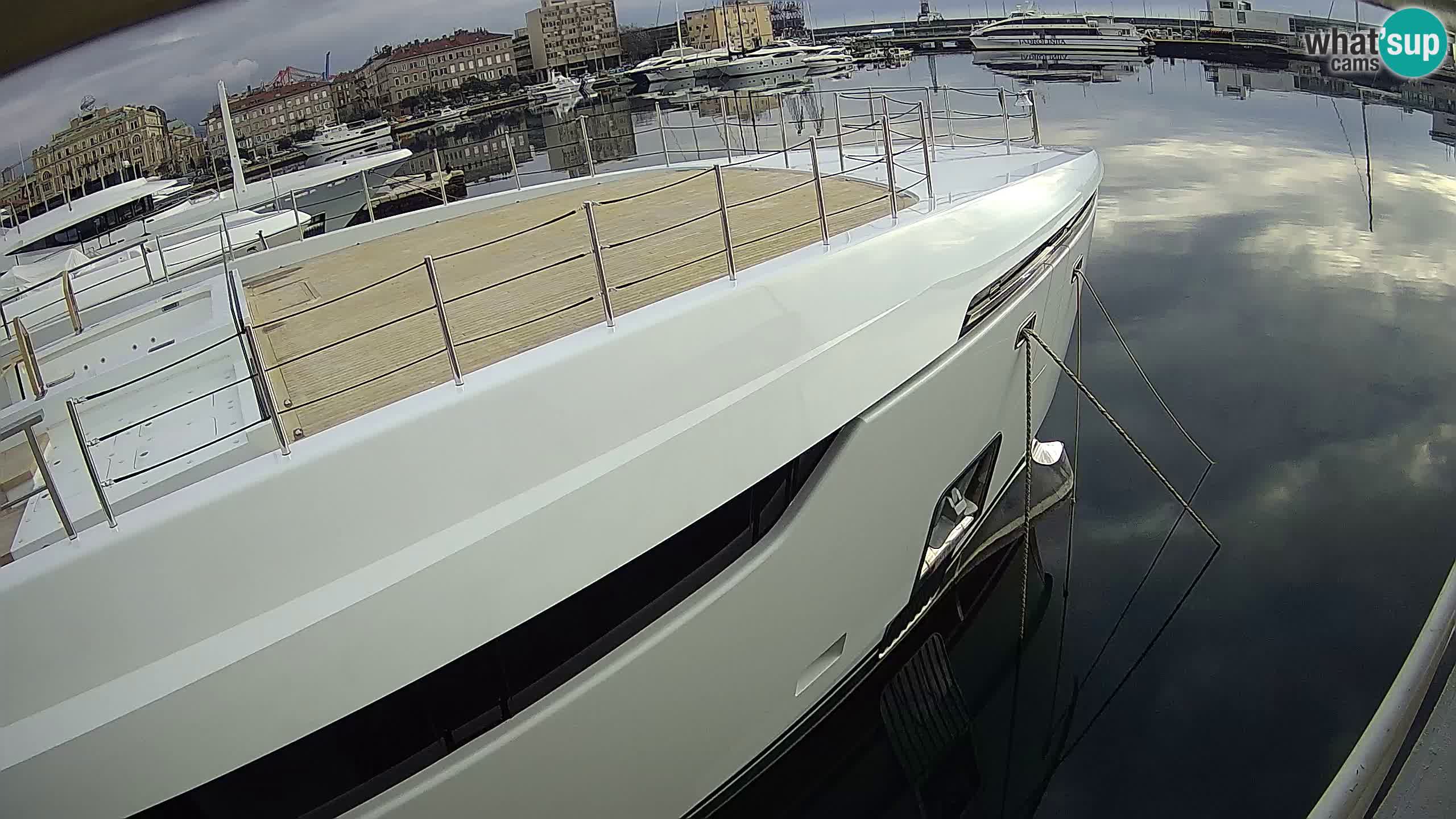 Reka – Botel Marina spletna kamera