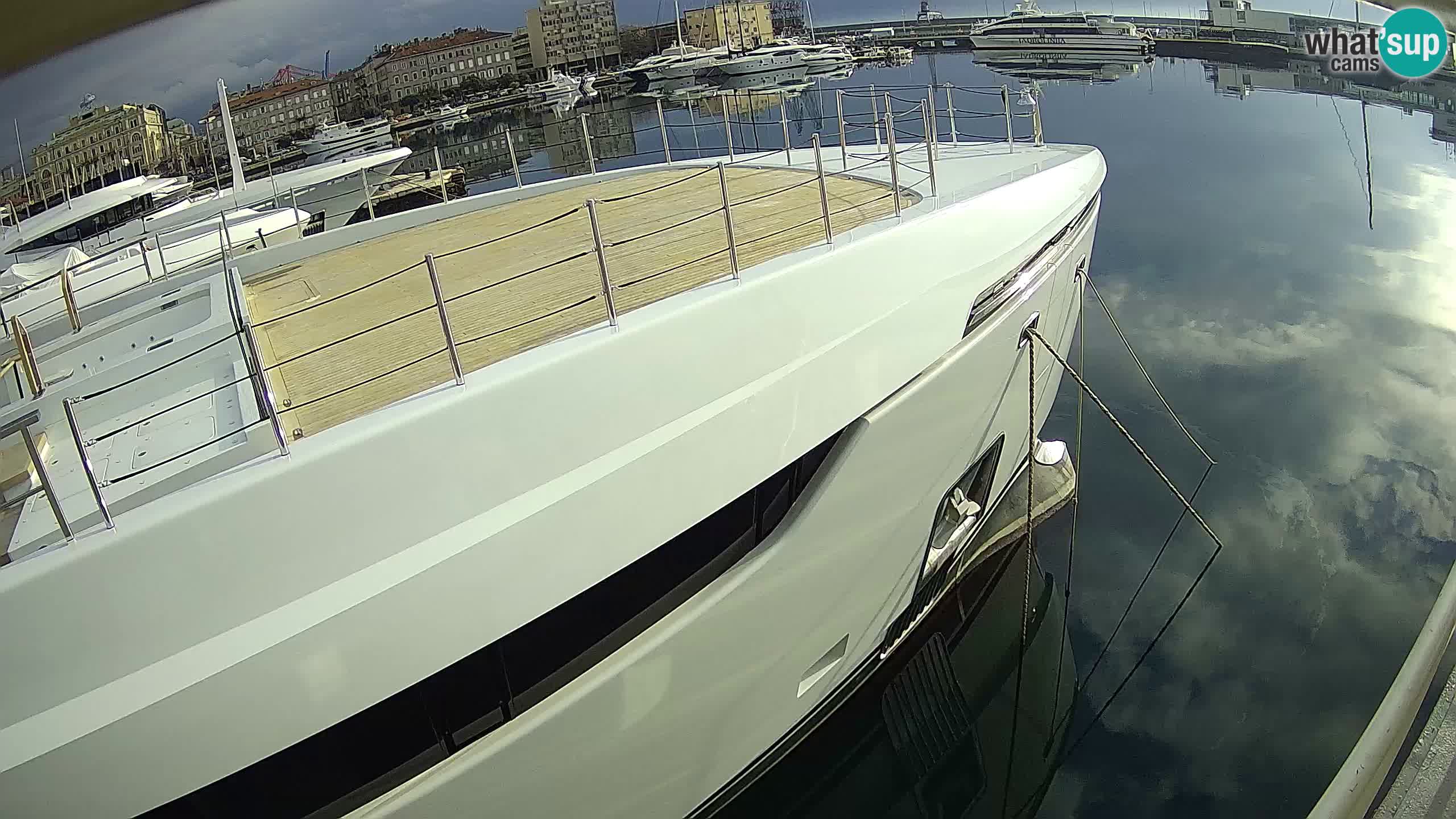 Reka – Botel Marina spletna kamera