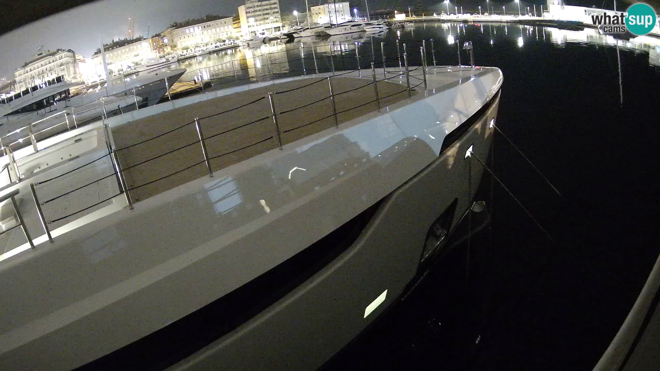 Botel Marina cámara web en vivo Rijeka