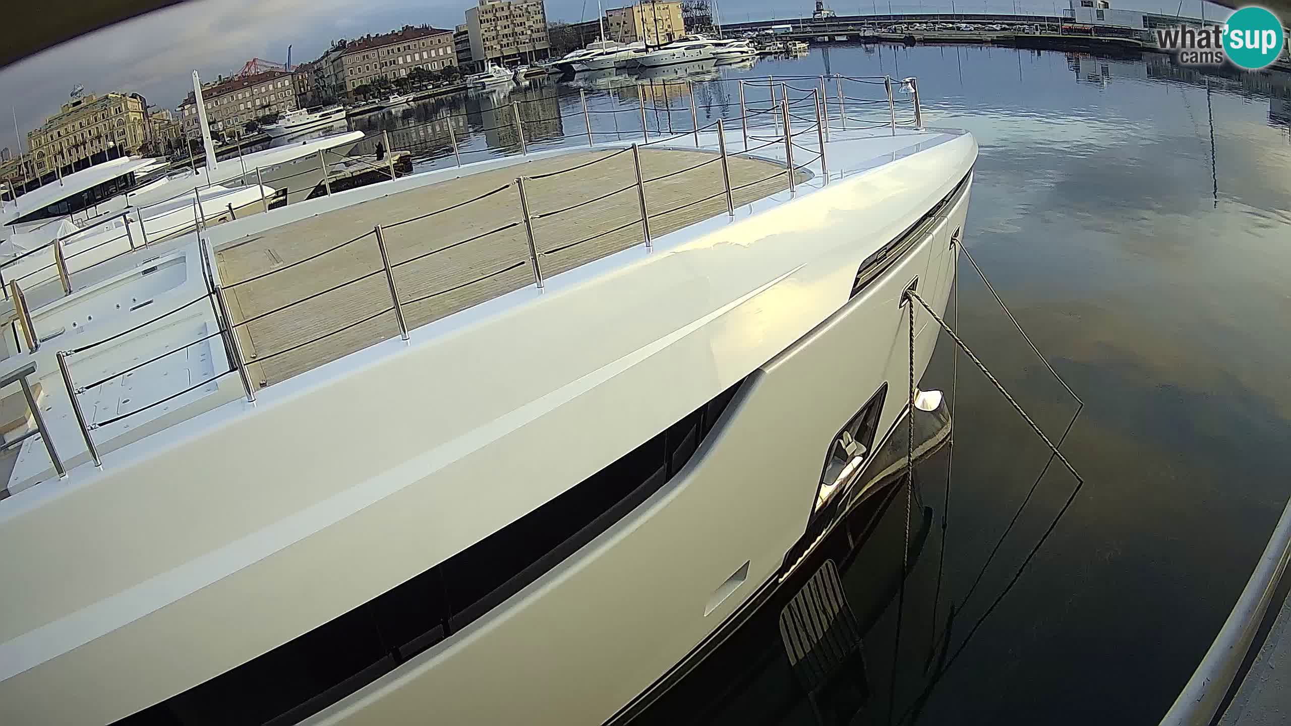 Reka – Botel Marina spletna kamera