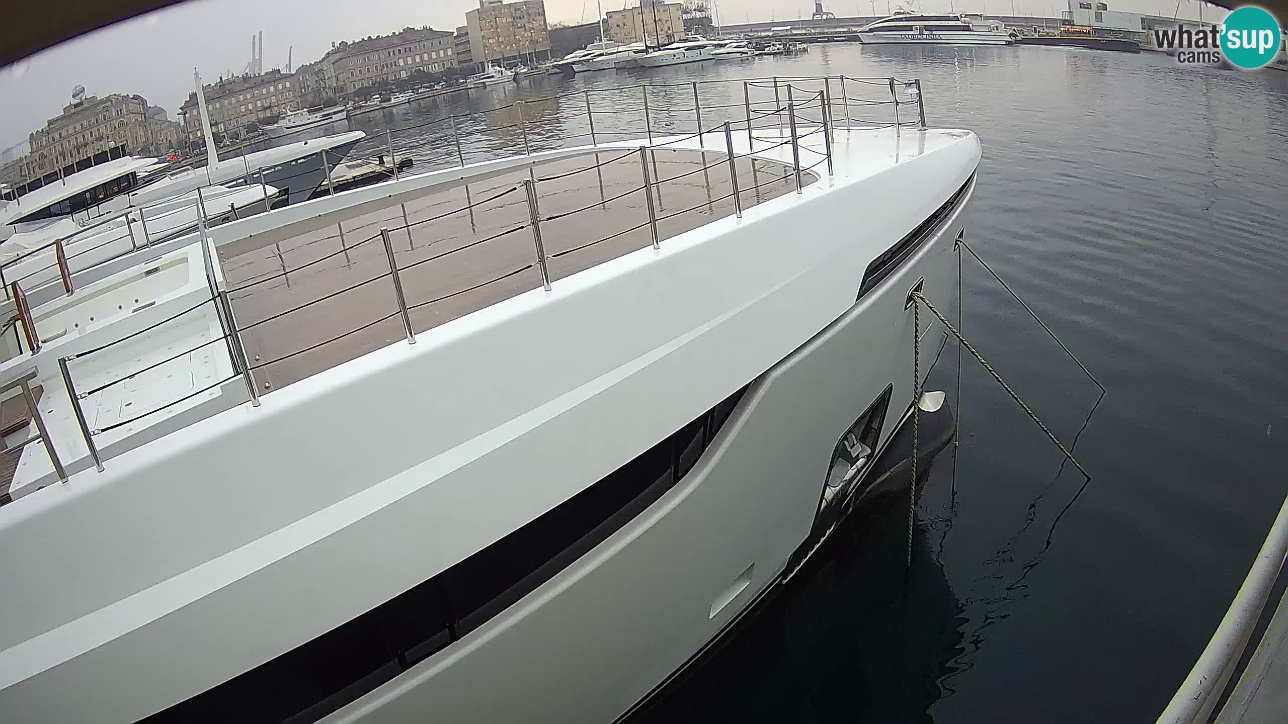 Rijeka – Botel Marina web kamera