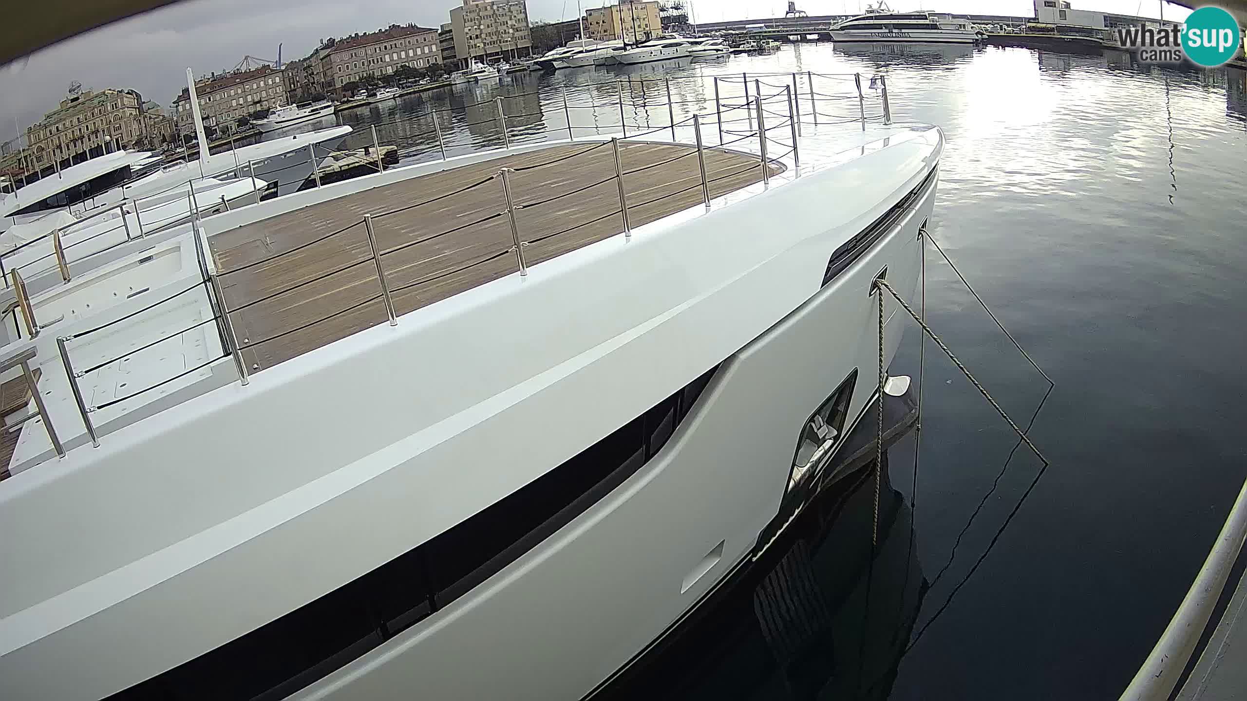 Rijeka – Botel Marina webcam en direct