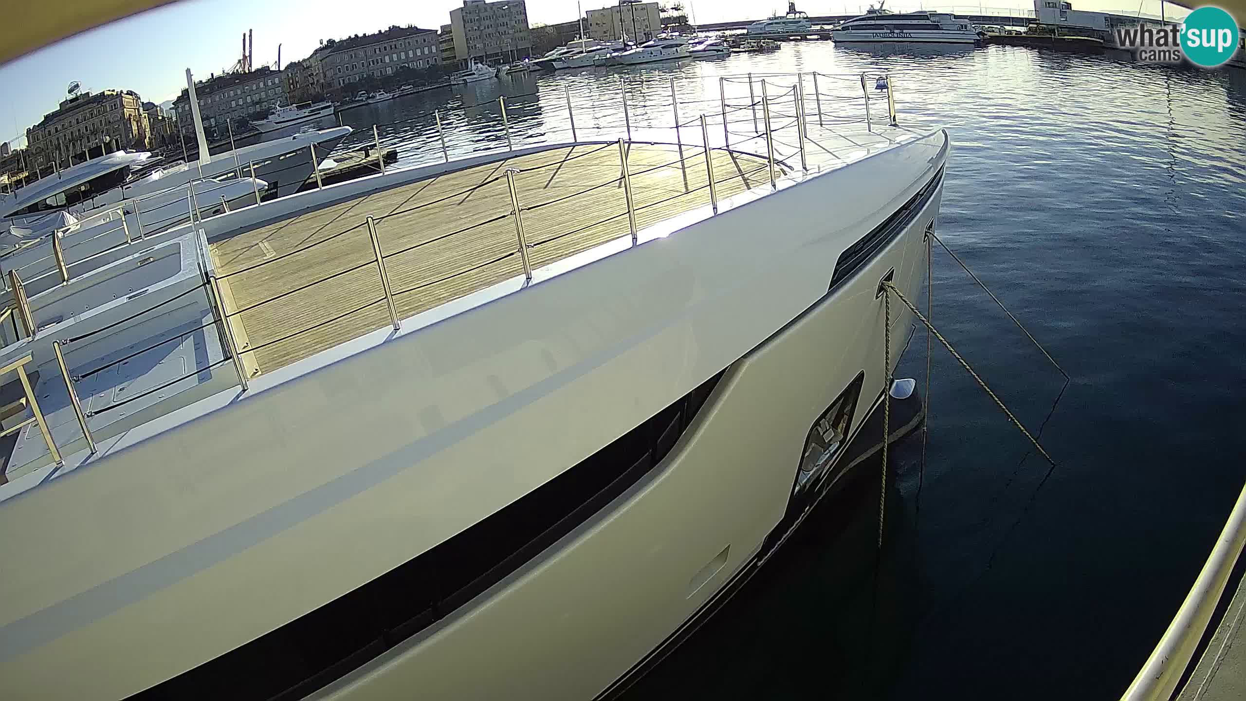 Rijeka – Botel Marina web kamera