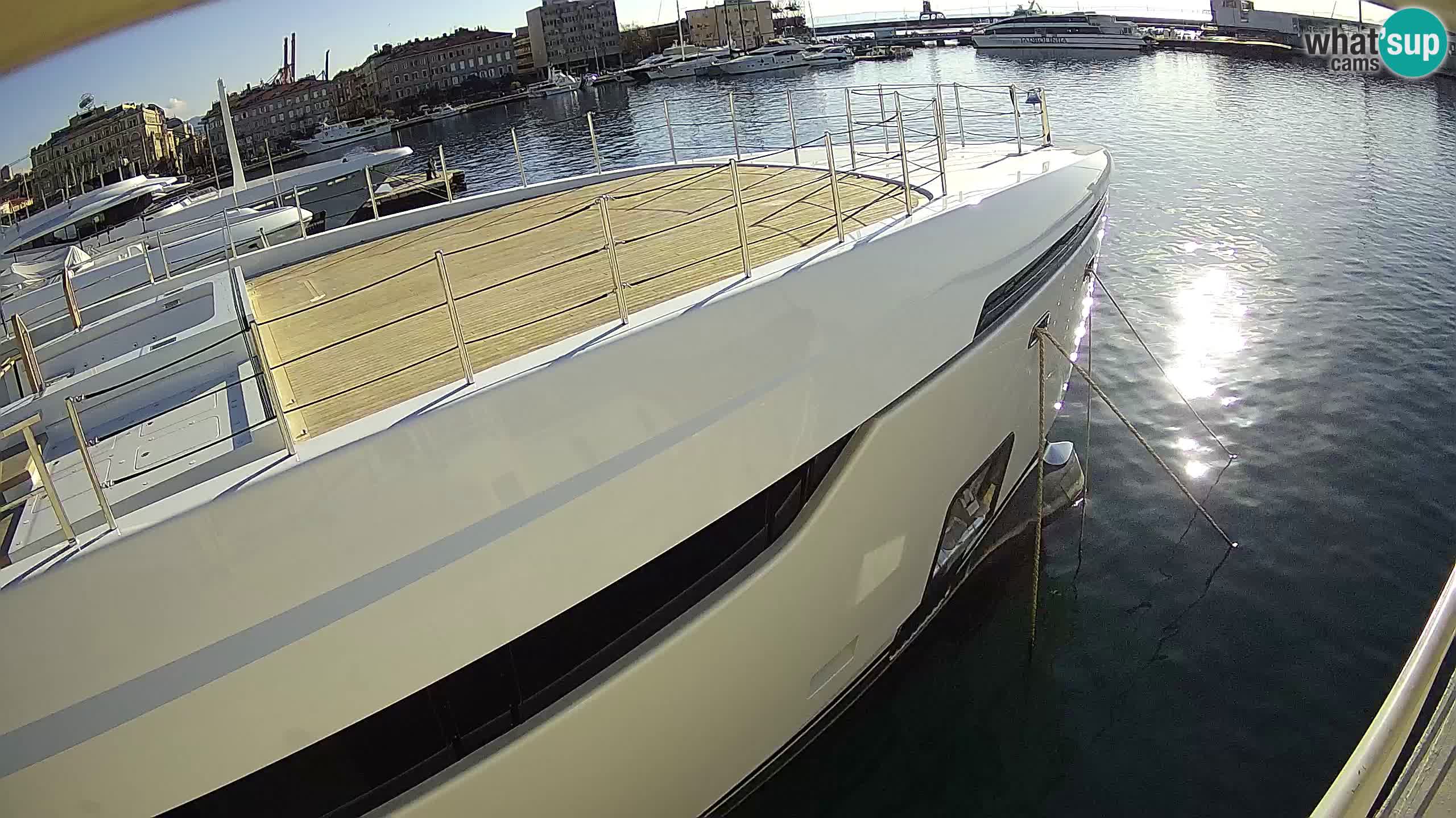 Reka – Botel Marina spletna kamera