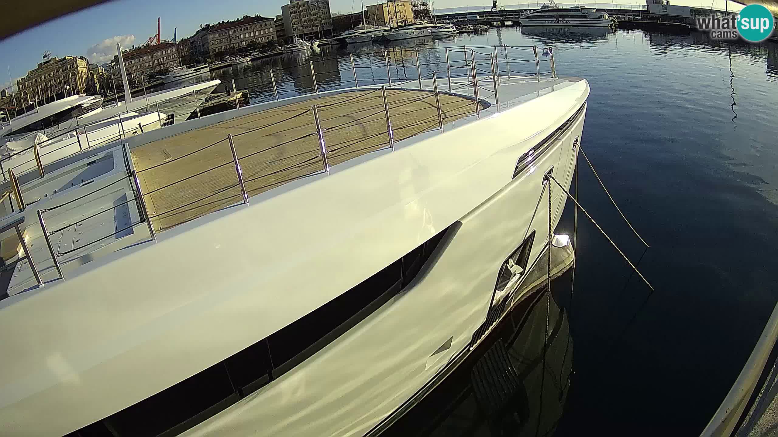 Rijeka – Botel Marina webcam en direct