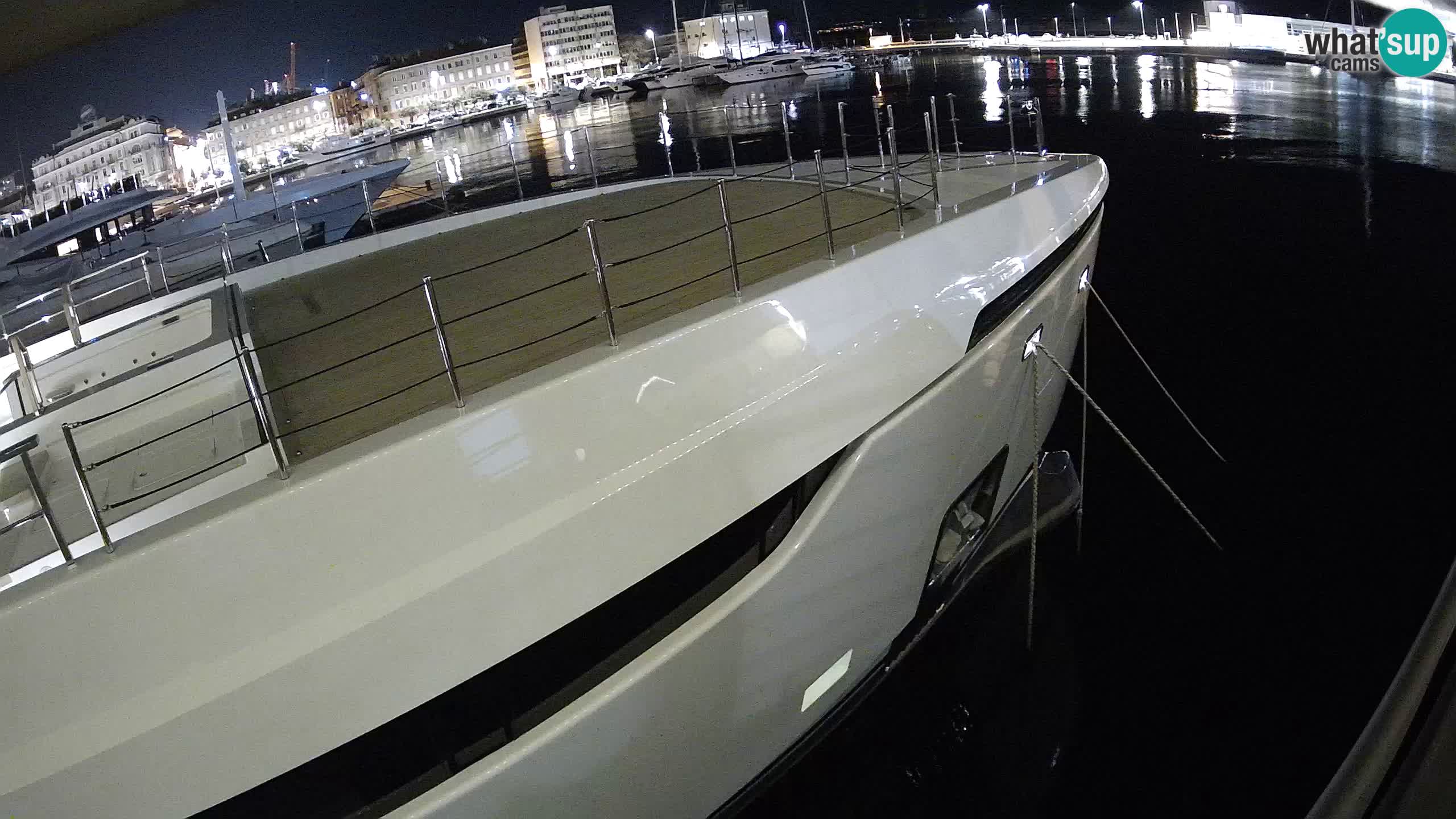 Botel Marina cámara web en vivo Rijeka