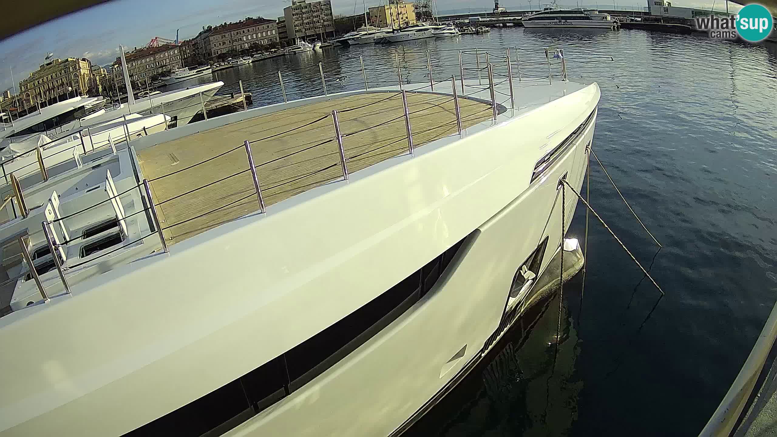 Rijeka – Botel Marina web kamera