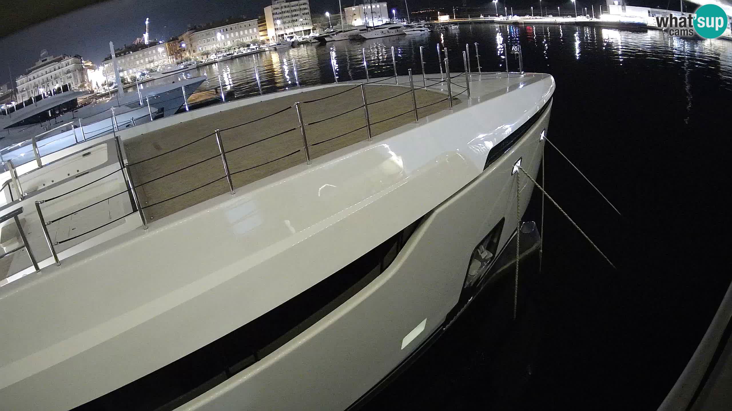 Reka – Botel Marina spletna kamera