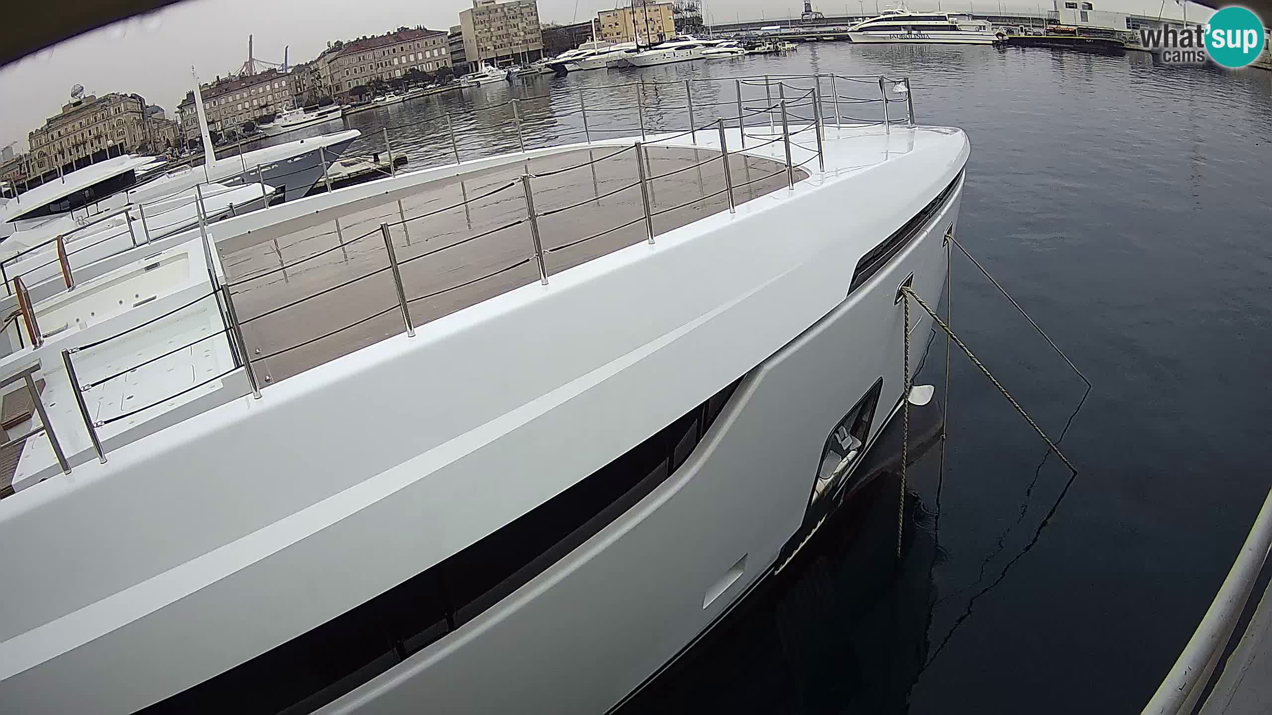 Rijeka – Botel Marina webcam en direct