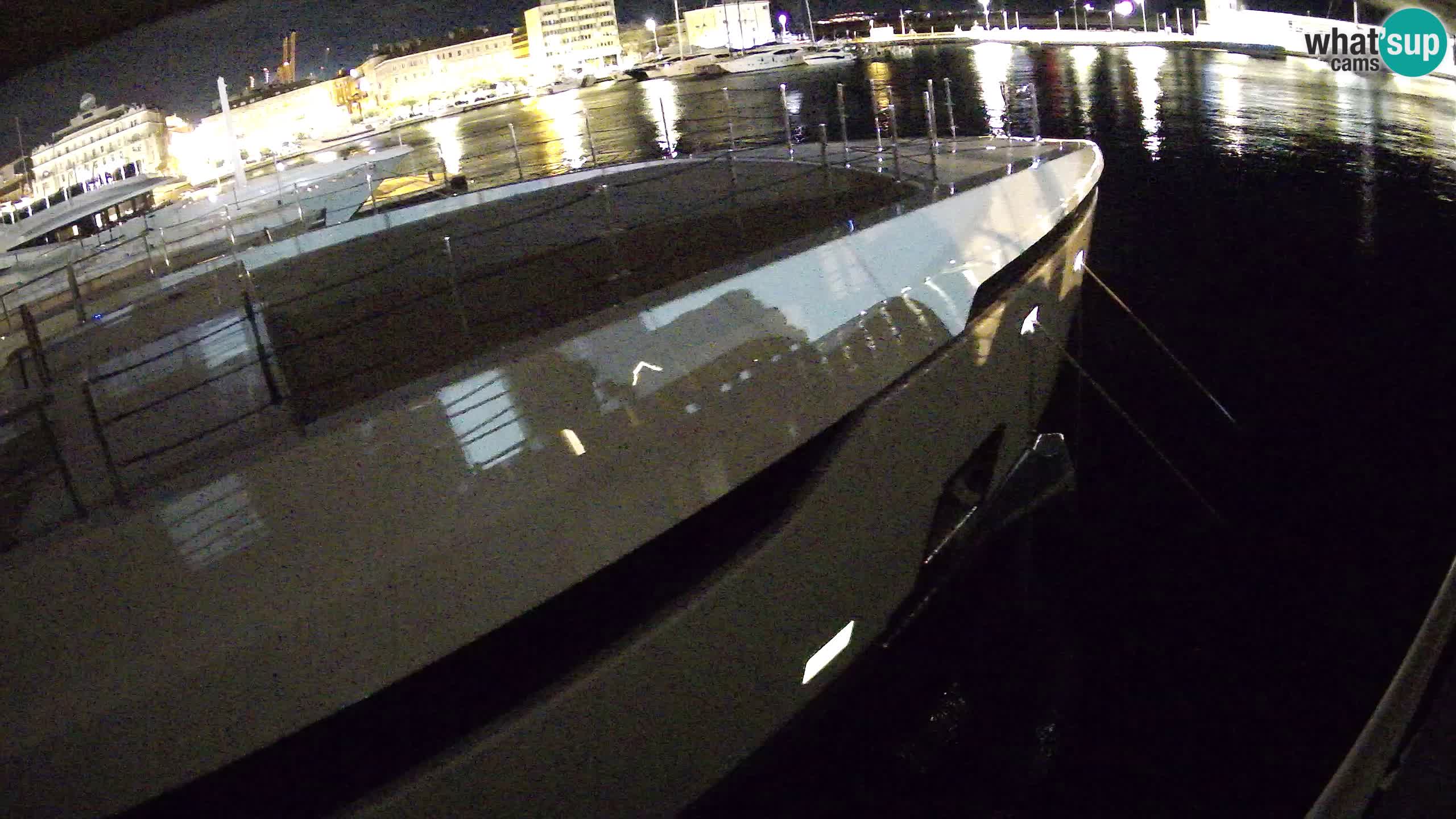 Botel Marina cámara web en vivo Rijeka
