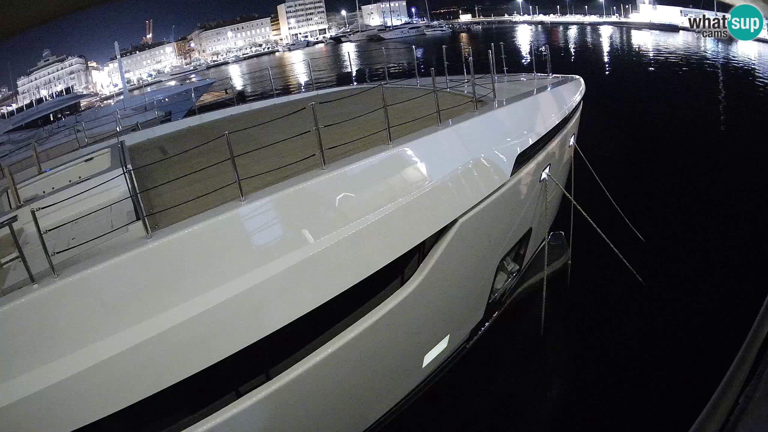 Botel Marina cámara web en vivo Rijeka