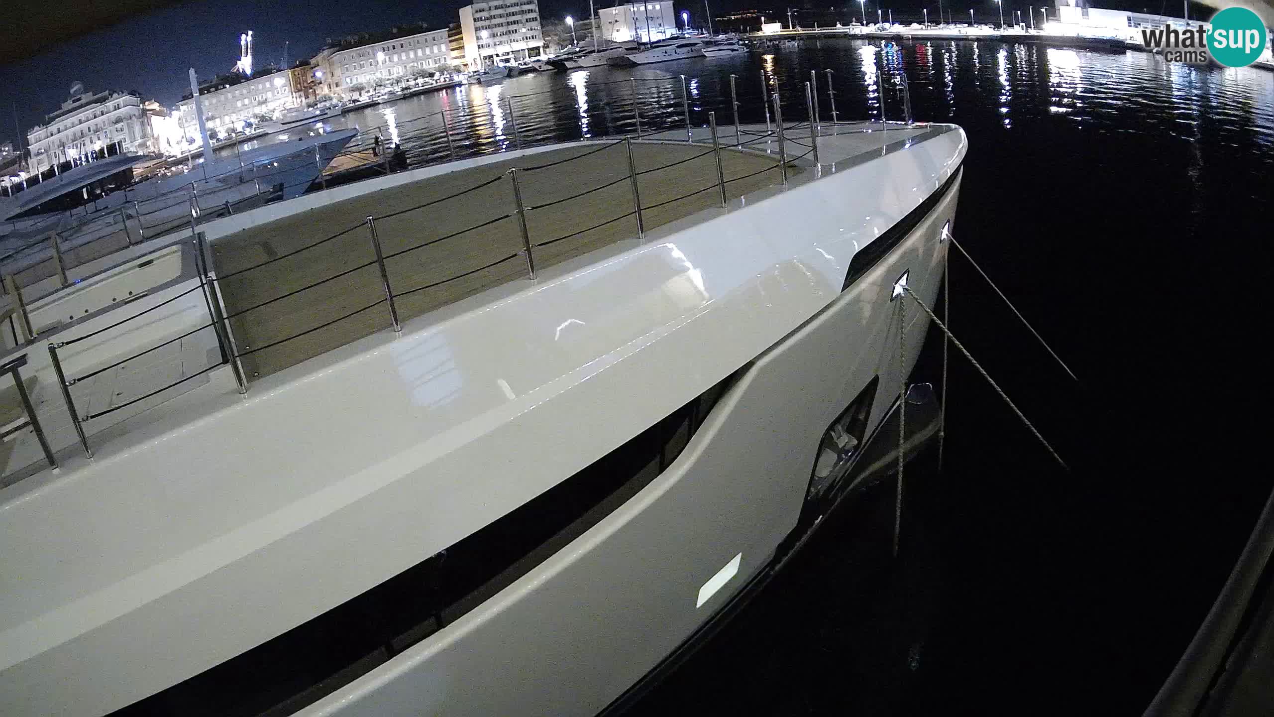 Botel Marina cámara web en vivo Rijeka