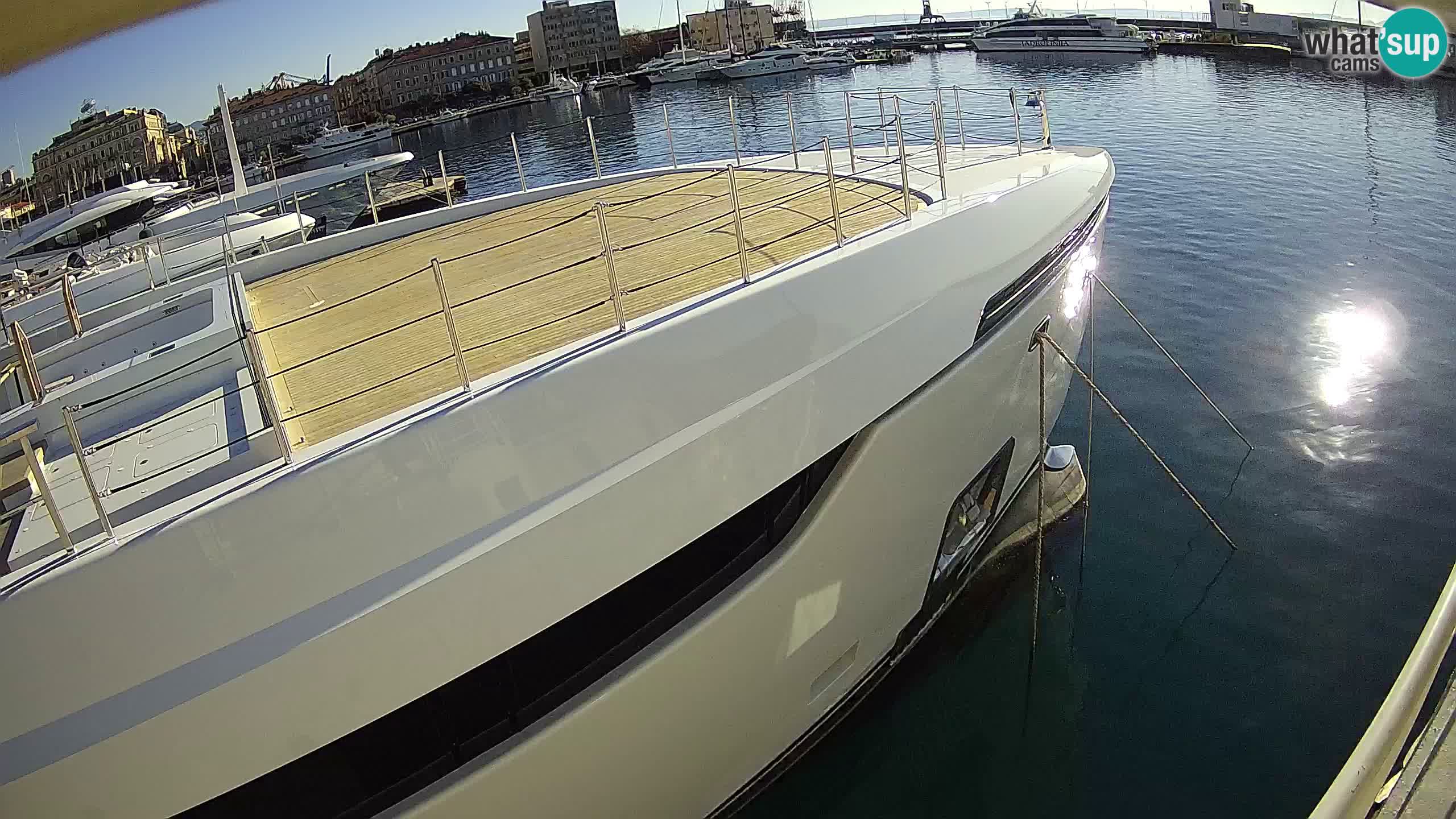 Rijeka – Botel Marina webcam en direct