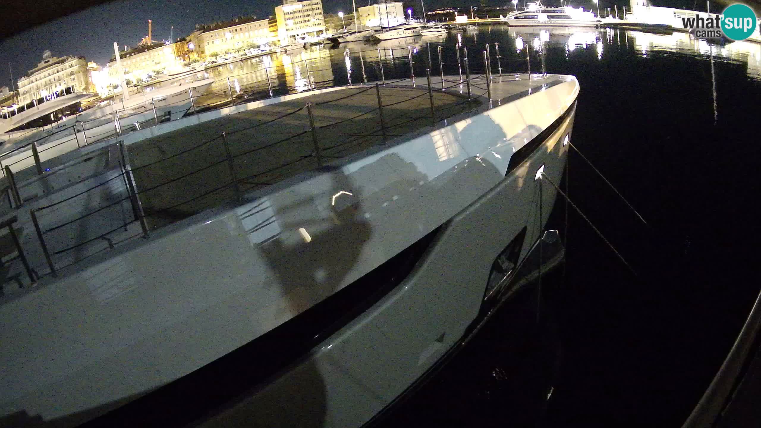 Reka – Botel Marina spletna kamera