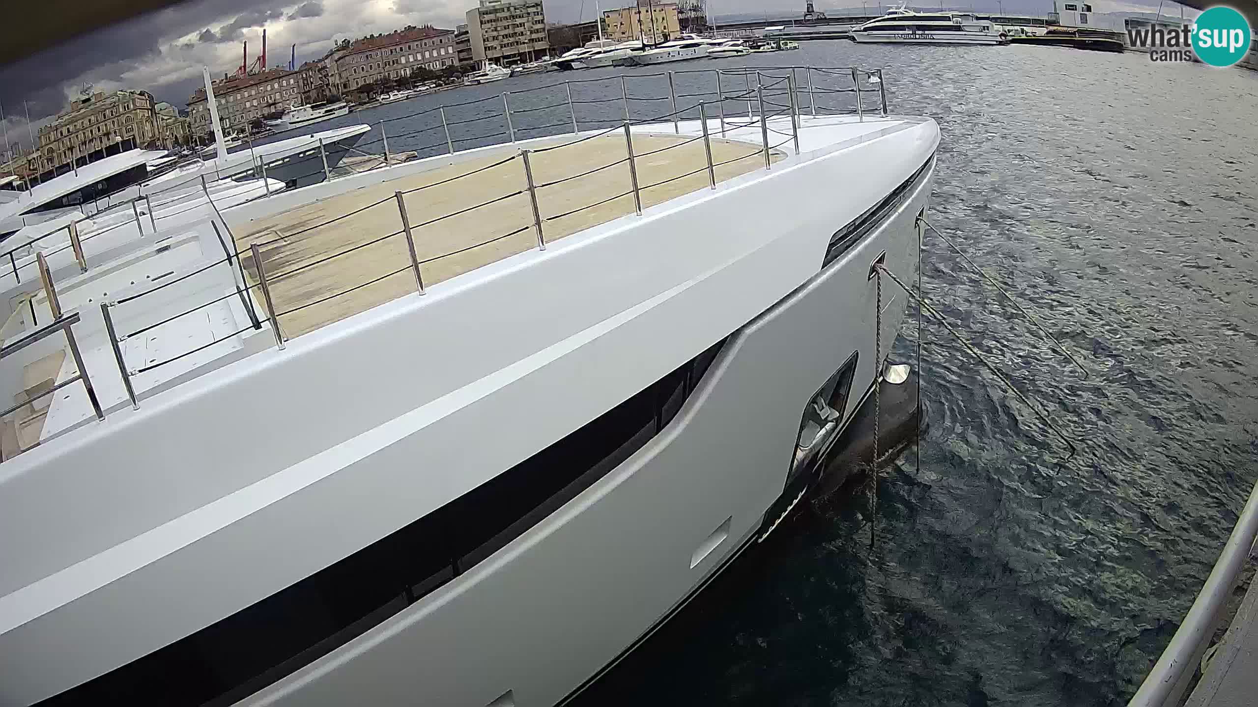 Reka – Botel Marina spletna kamera