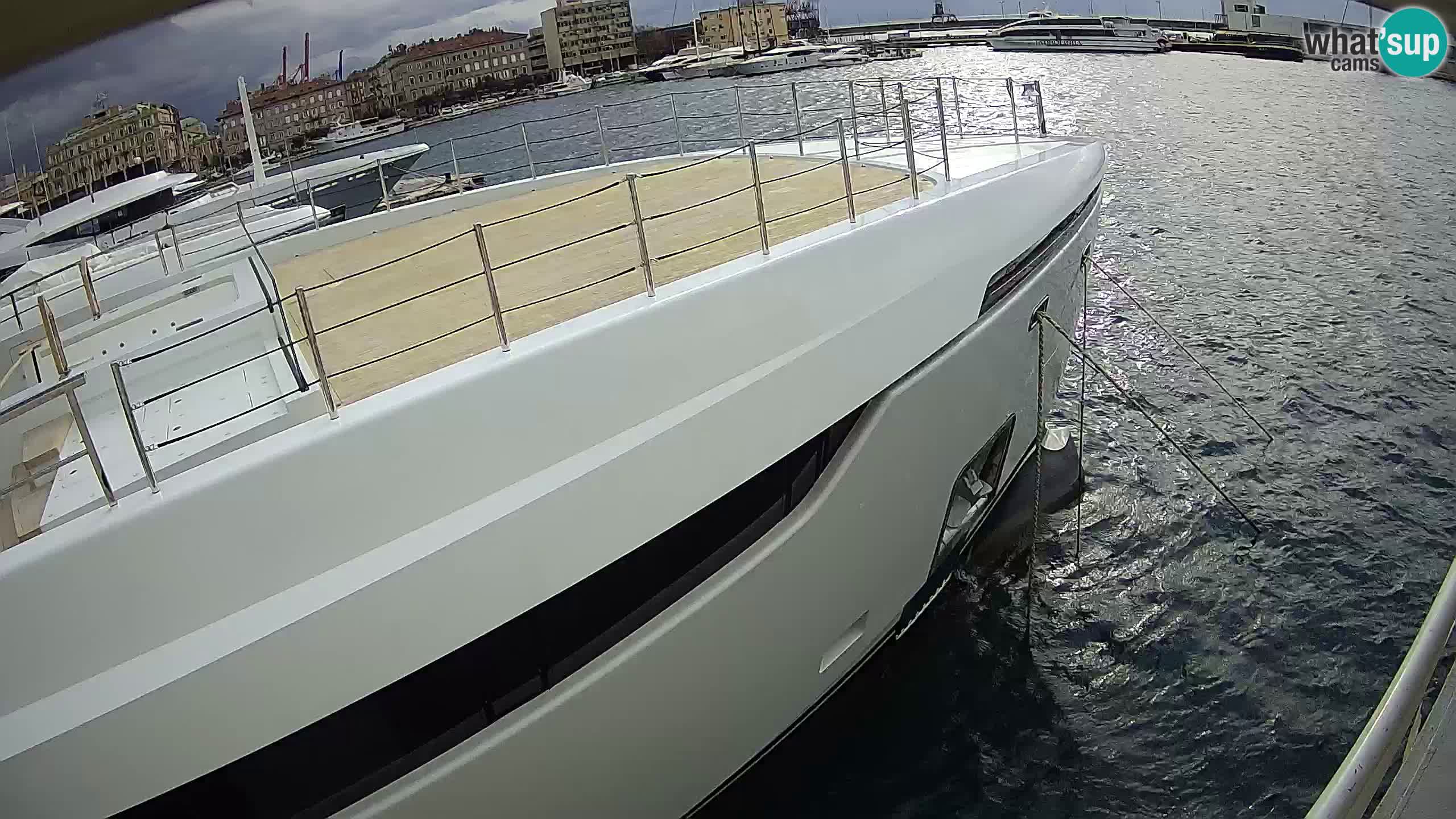 Reka – Botel Marina spletna kamera