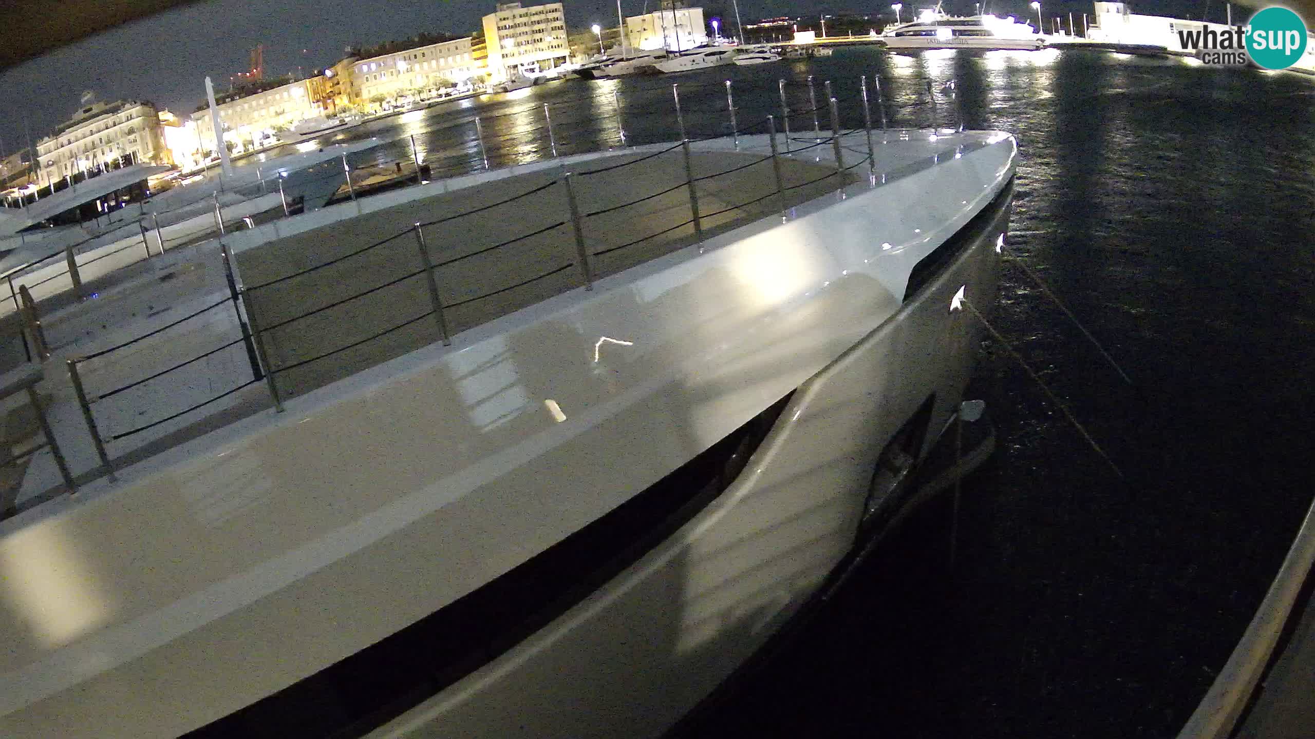 Rijeka – Botel Marina web kamera