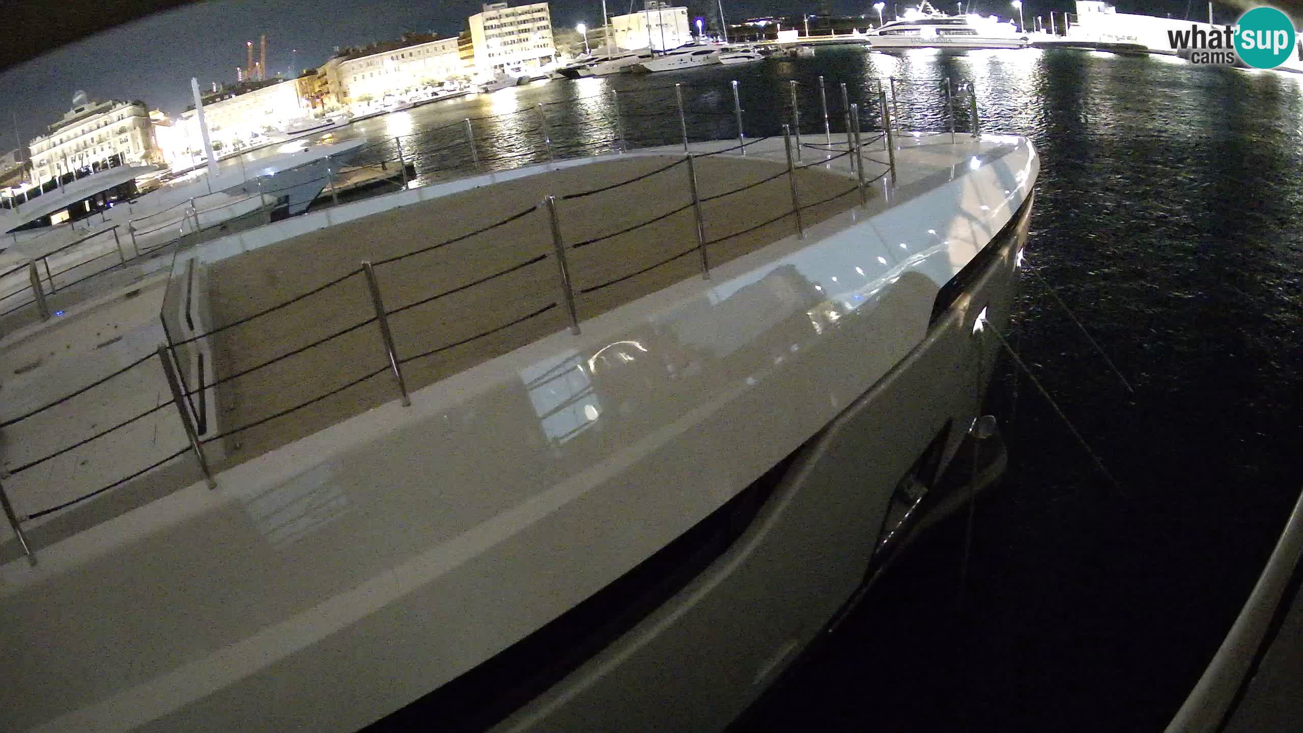 Botel Marina cámara web en vivo Rijeka