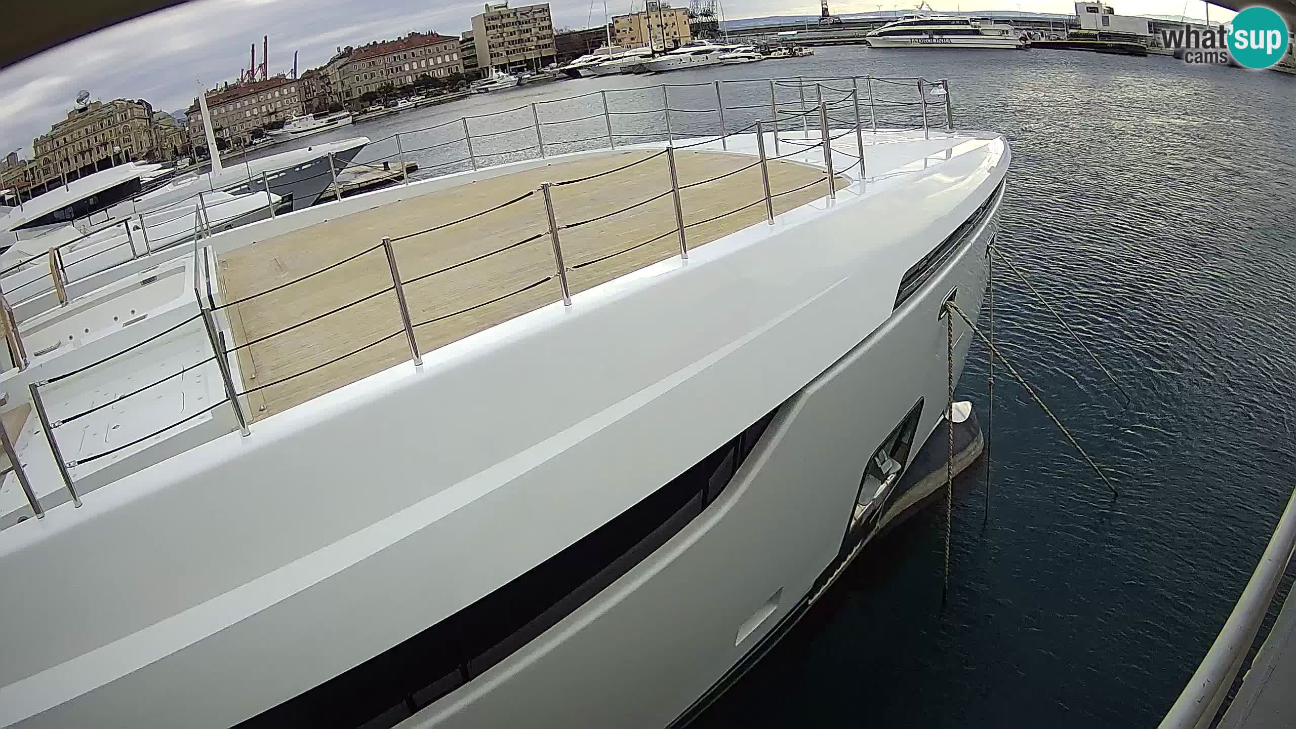 Rijeka – Botel Marina webcam en direct
