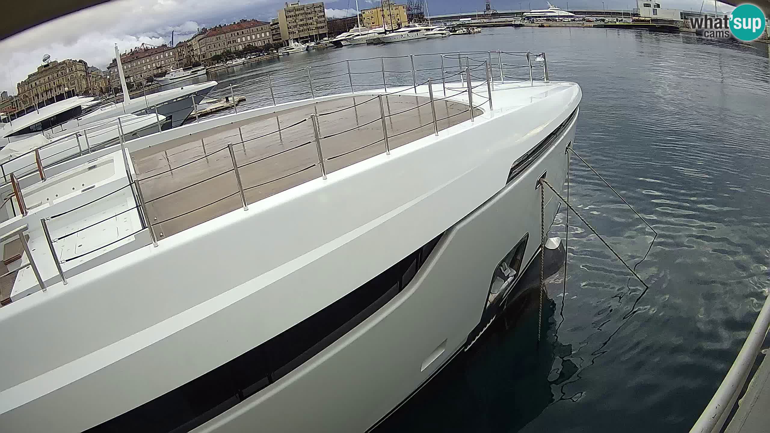 Reka – Botel Marina spletna kamera