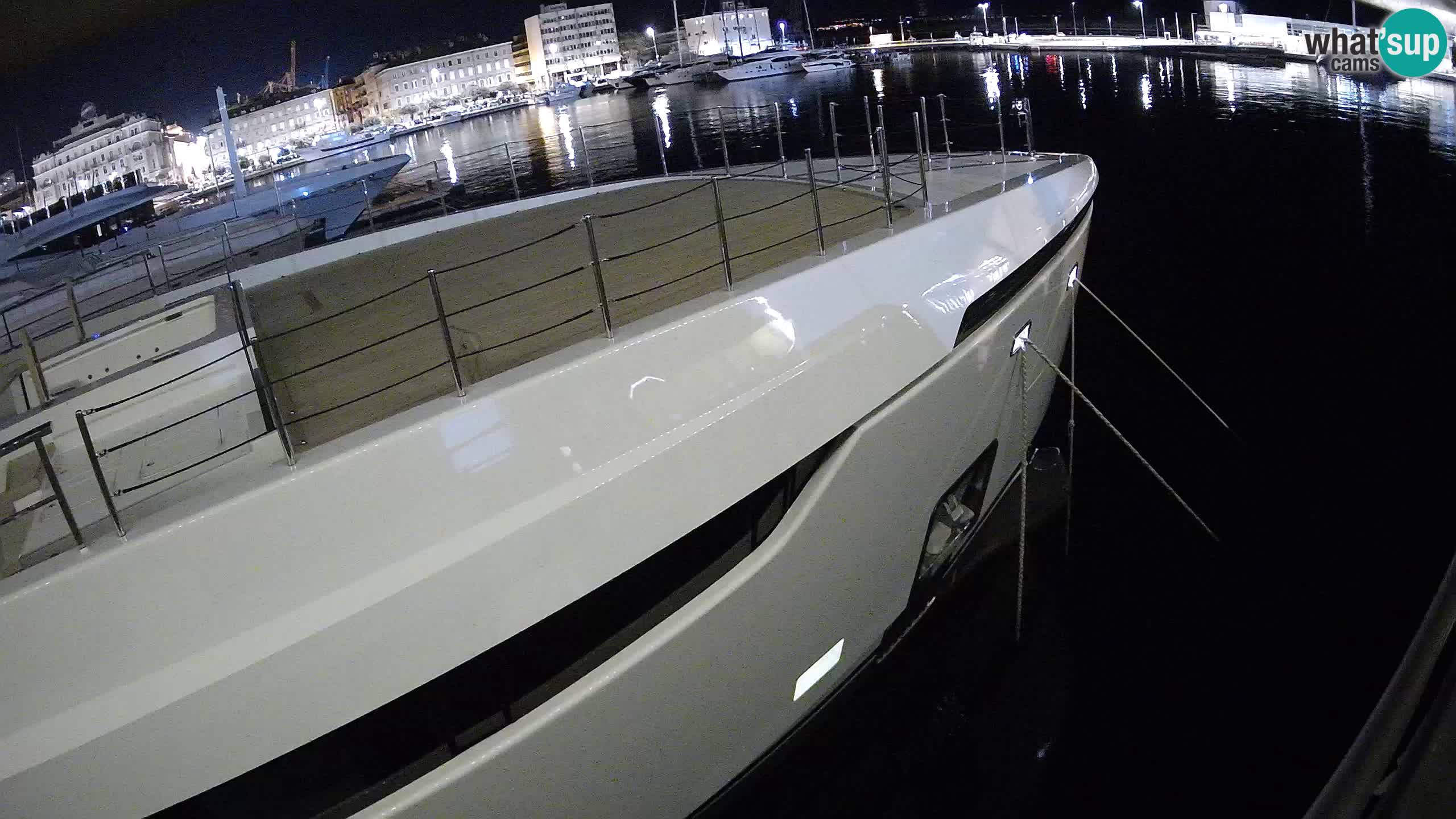 Botel Marina cámara web en vivo Rijeka