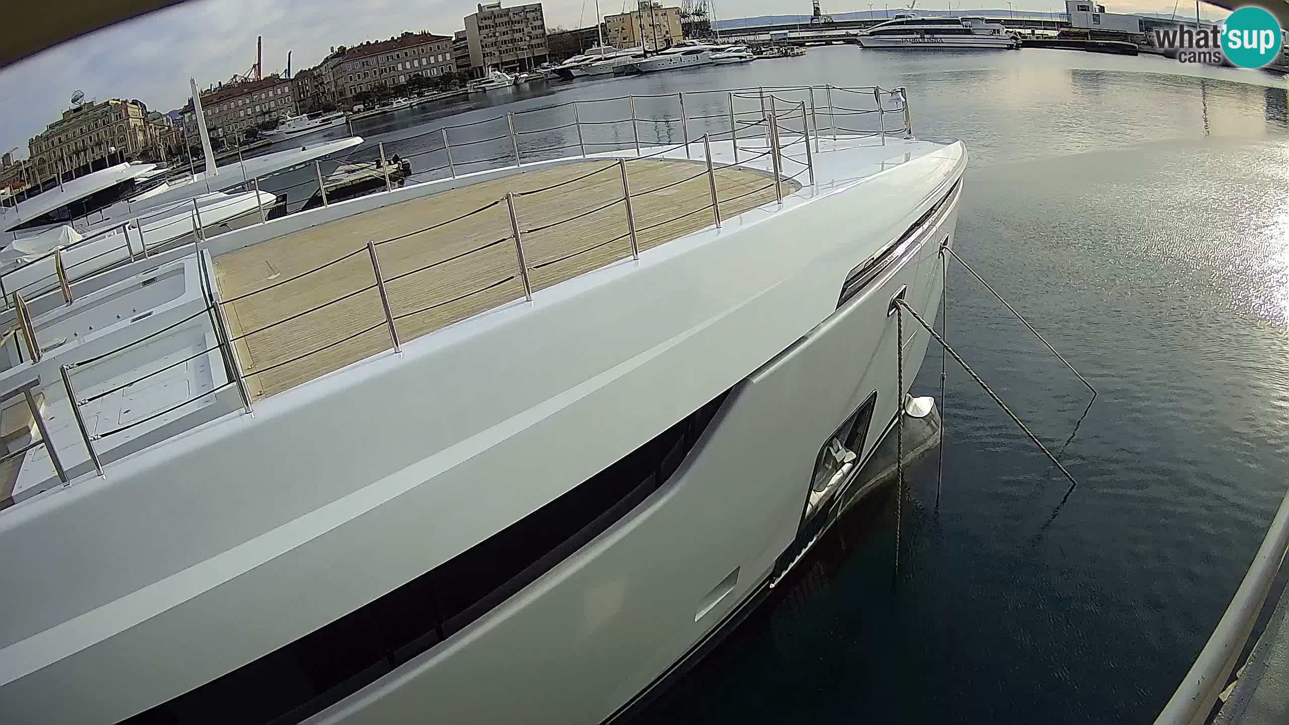 Rijeka – Botel Marina web kamera