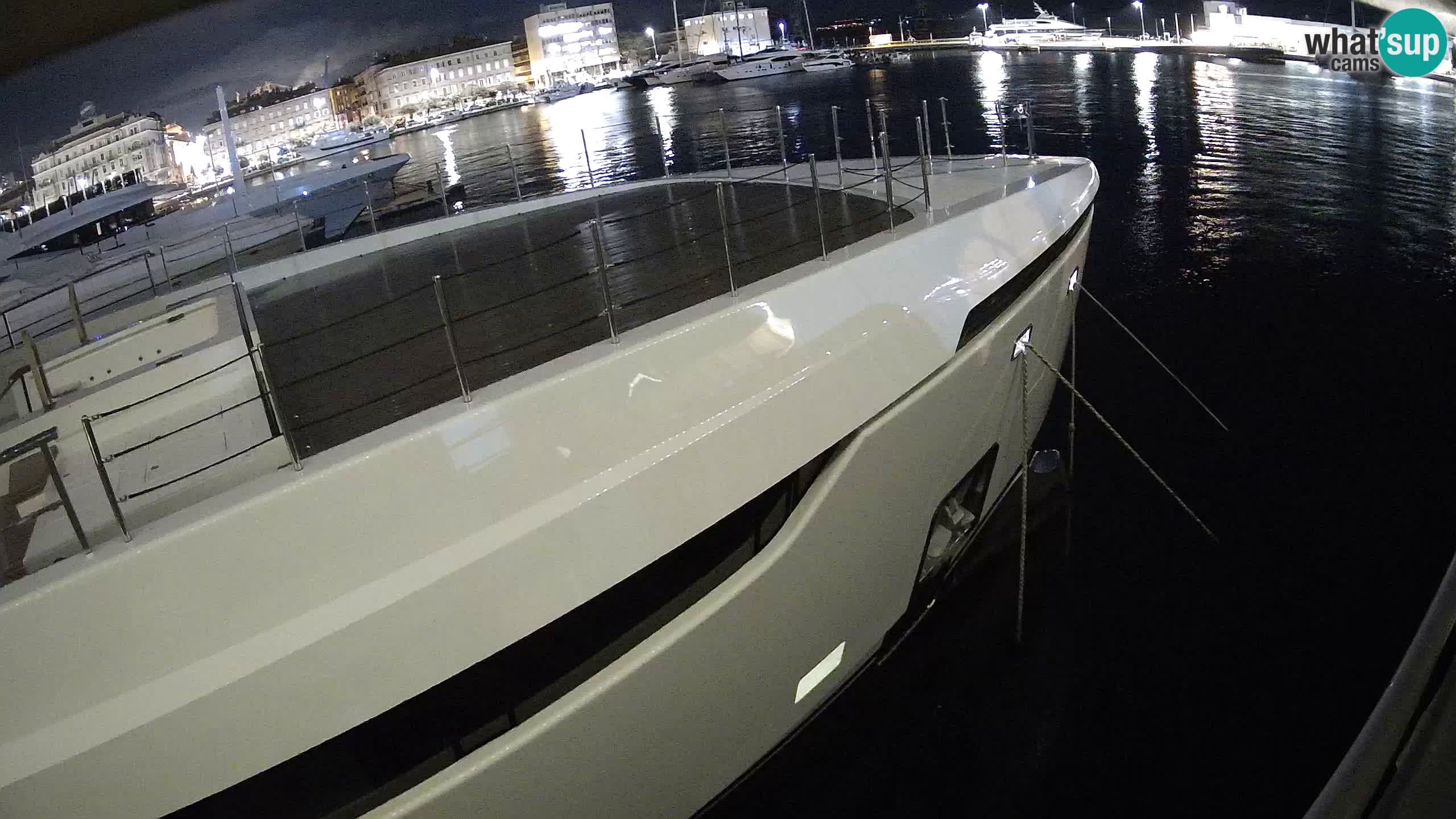 Botel Marina cámara web en vivo Rijeka