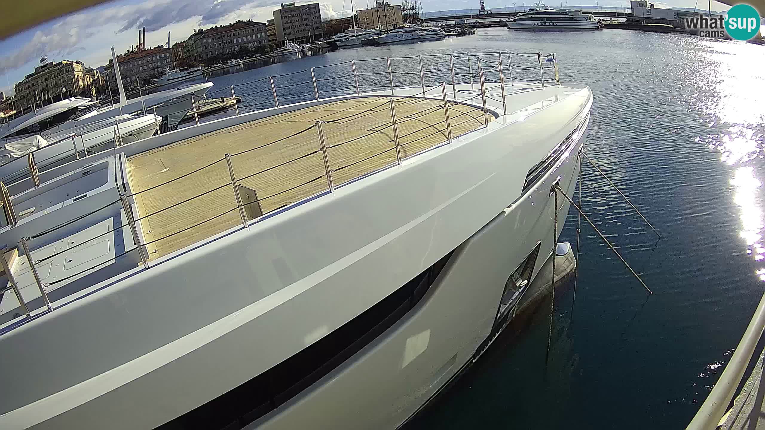 Rijeka – Botel Marina webcam en direct