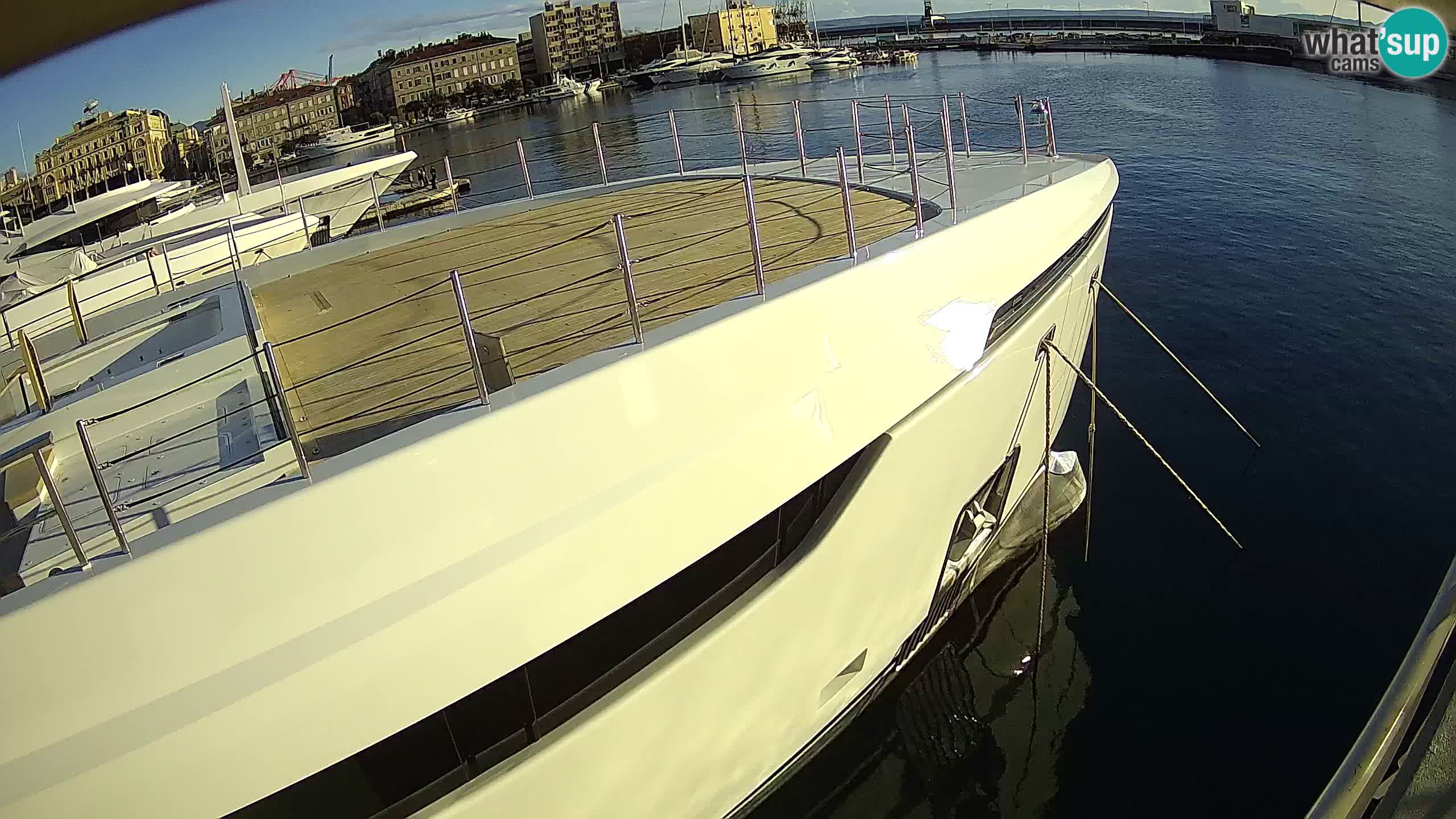 Rijeka – Botel Marina web kamera