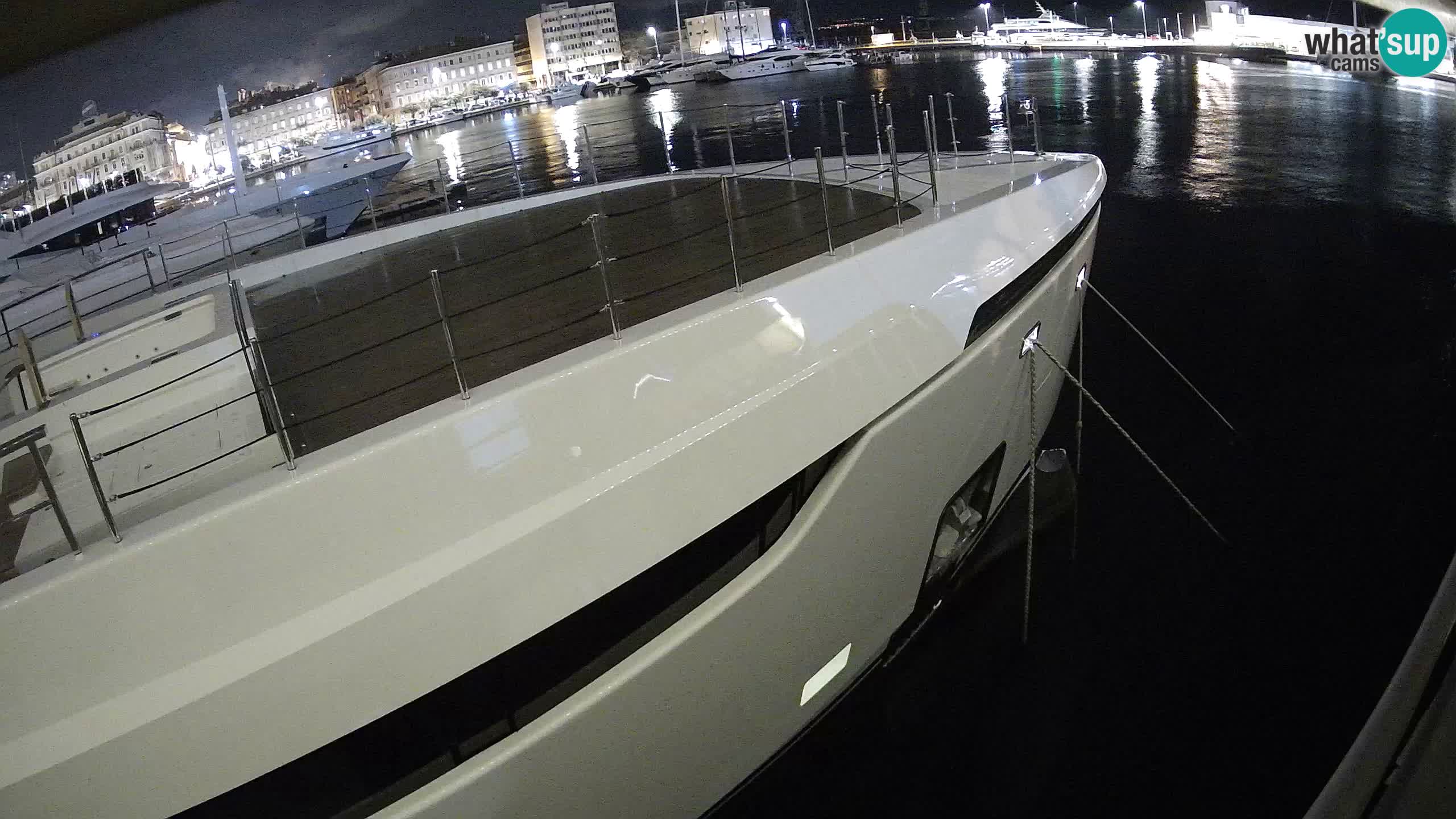 Botel Marina cámara web en vivo Rijeka