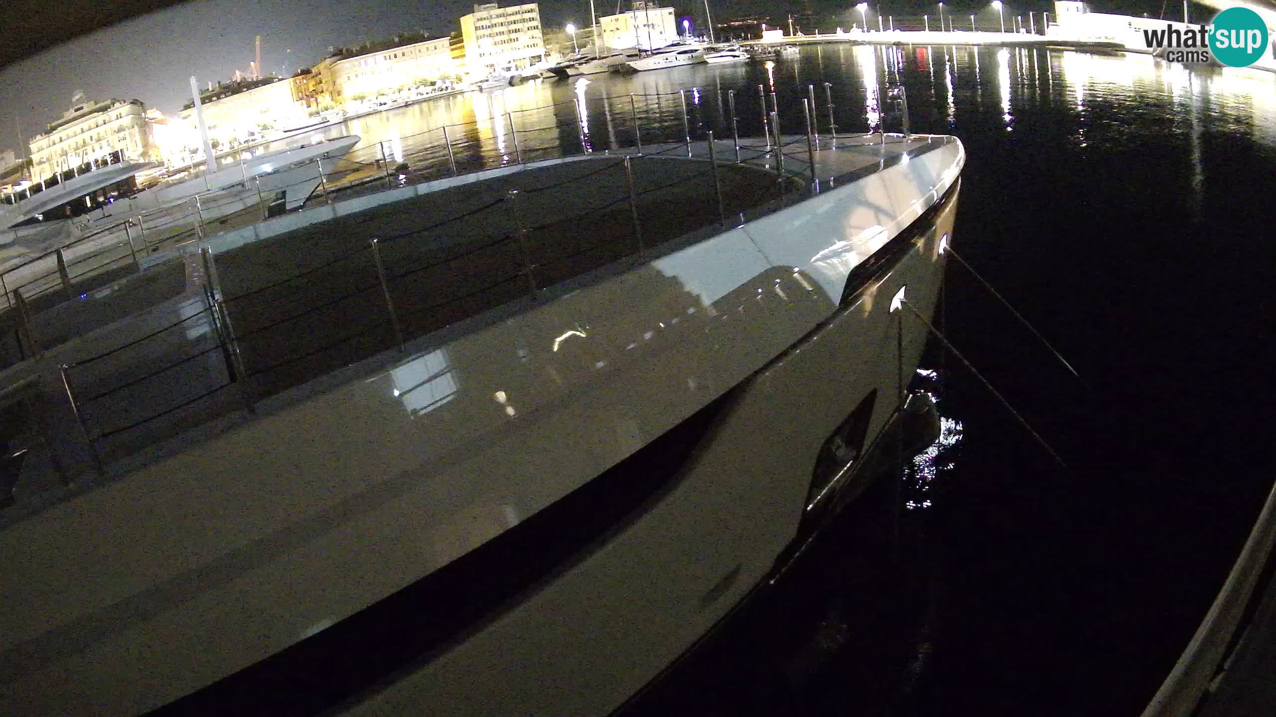 Rijeka – Botel Marina webcam en direct