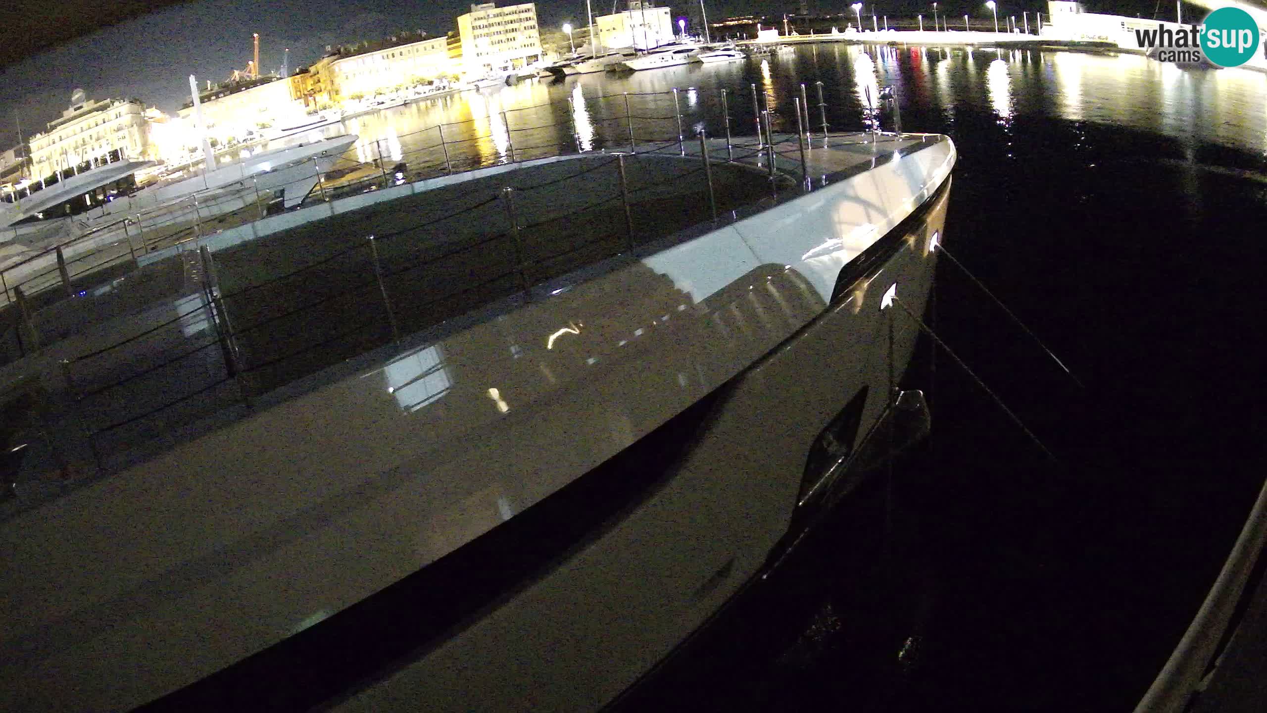 Rijeka – Botel Marina webcam en direct