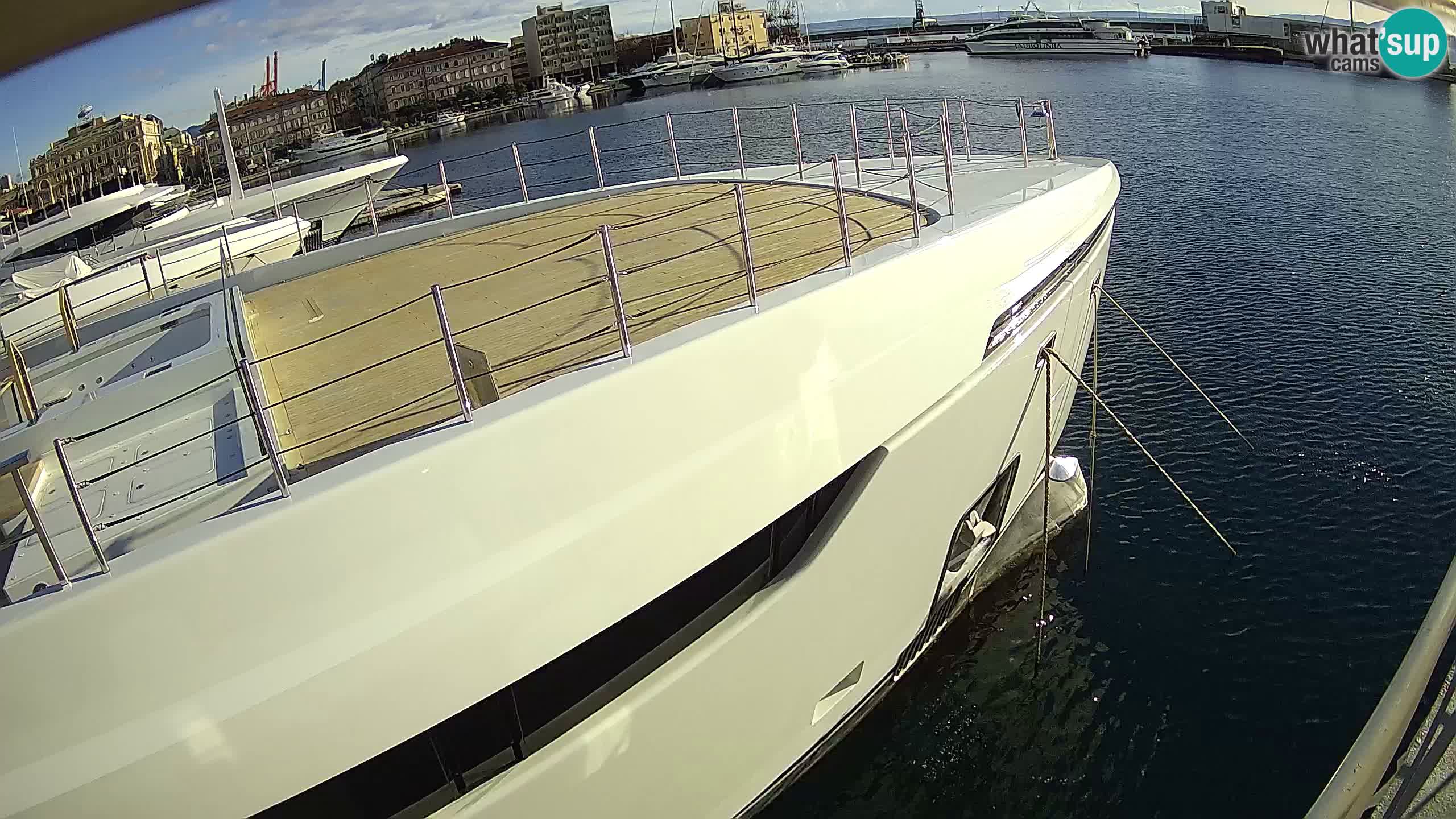 Rijeka – Botel Marina webcam en direct