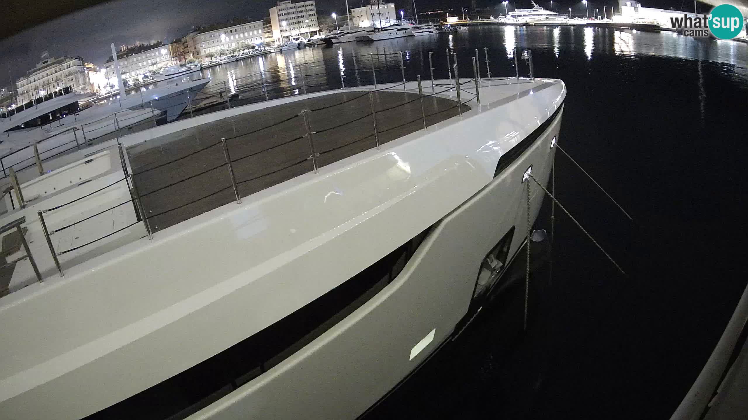 Botel Marina cámara web en vivo Rijeka