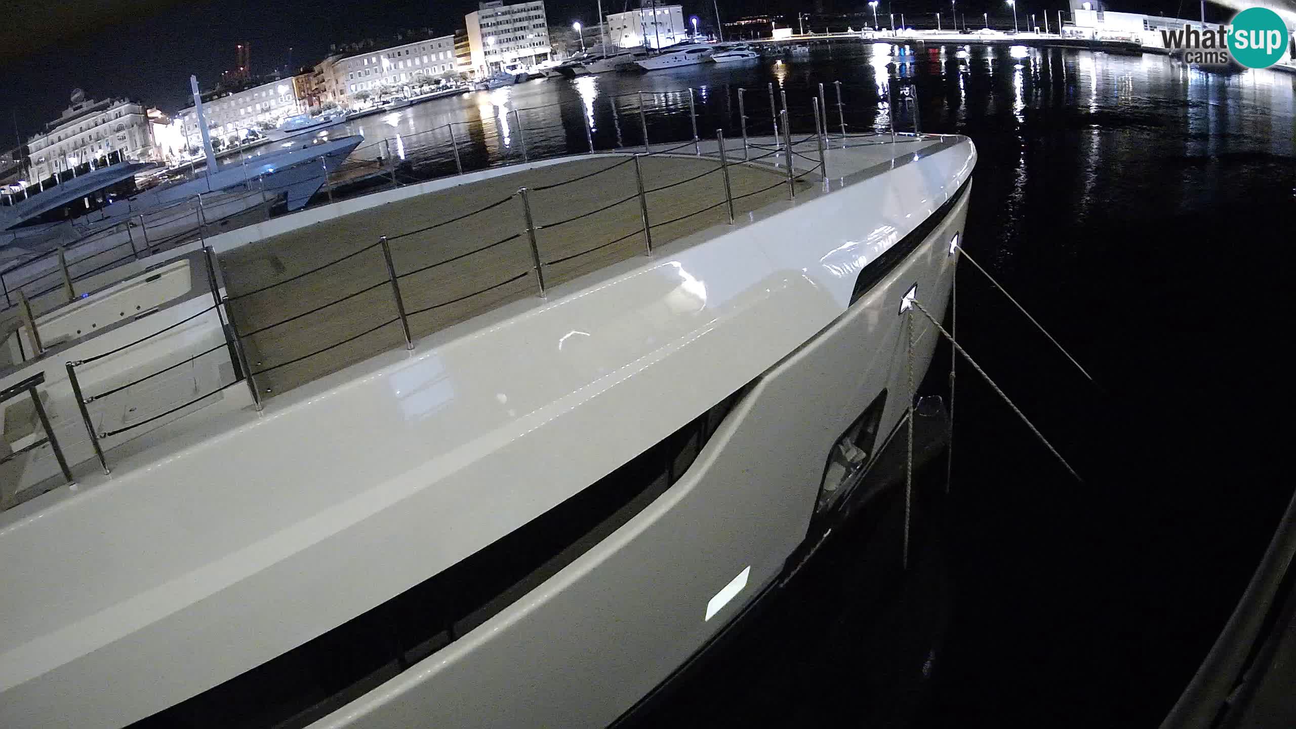 Botel Marina cámara web en vivo Rijeka