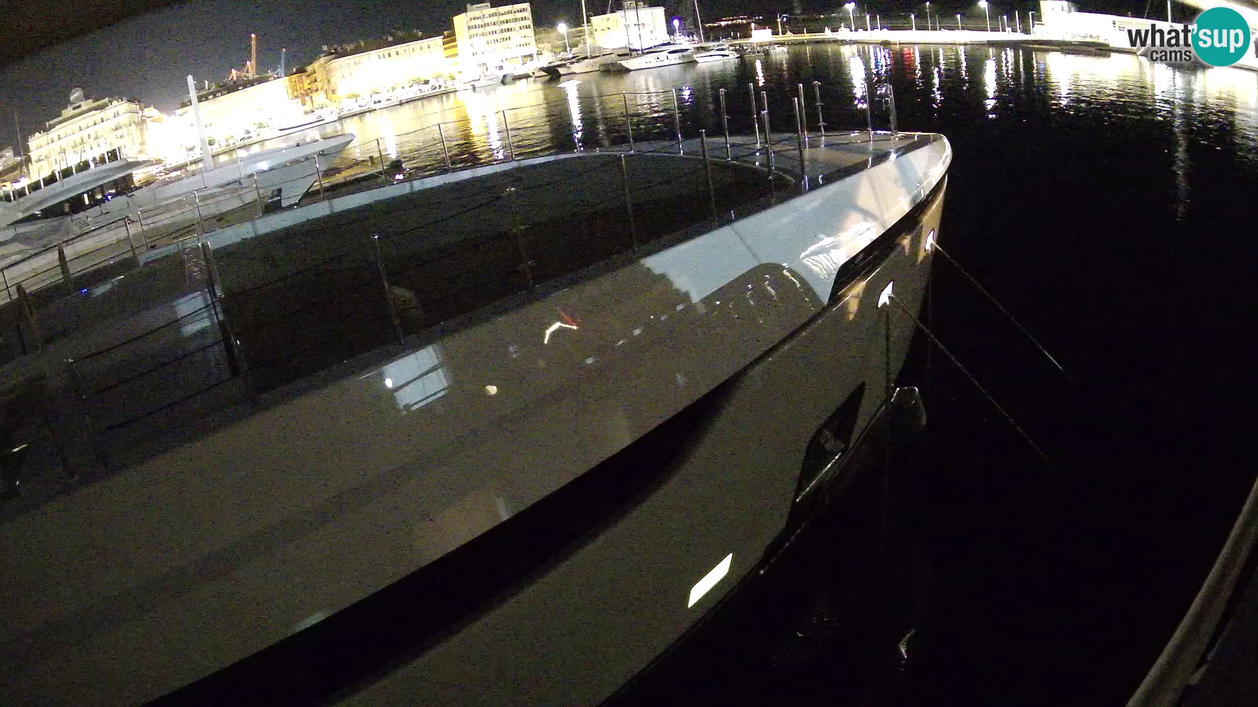 Rijeka – Botel Marina webcam en direct