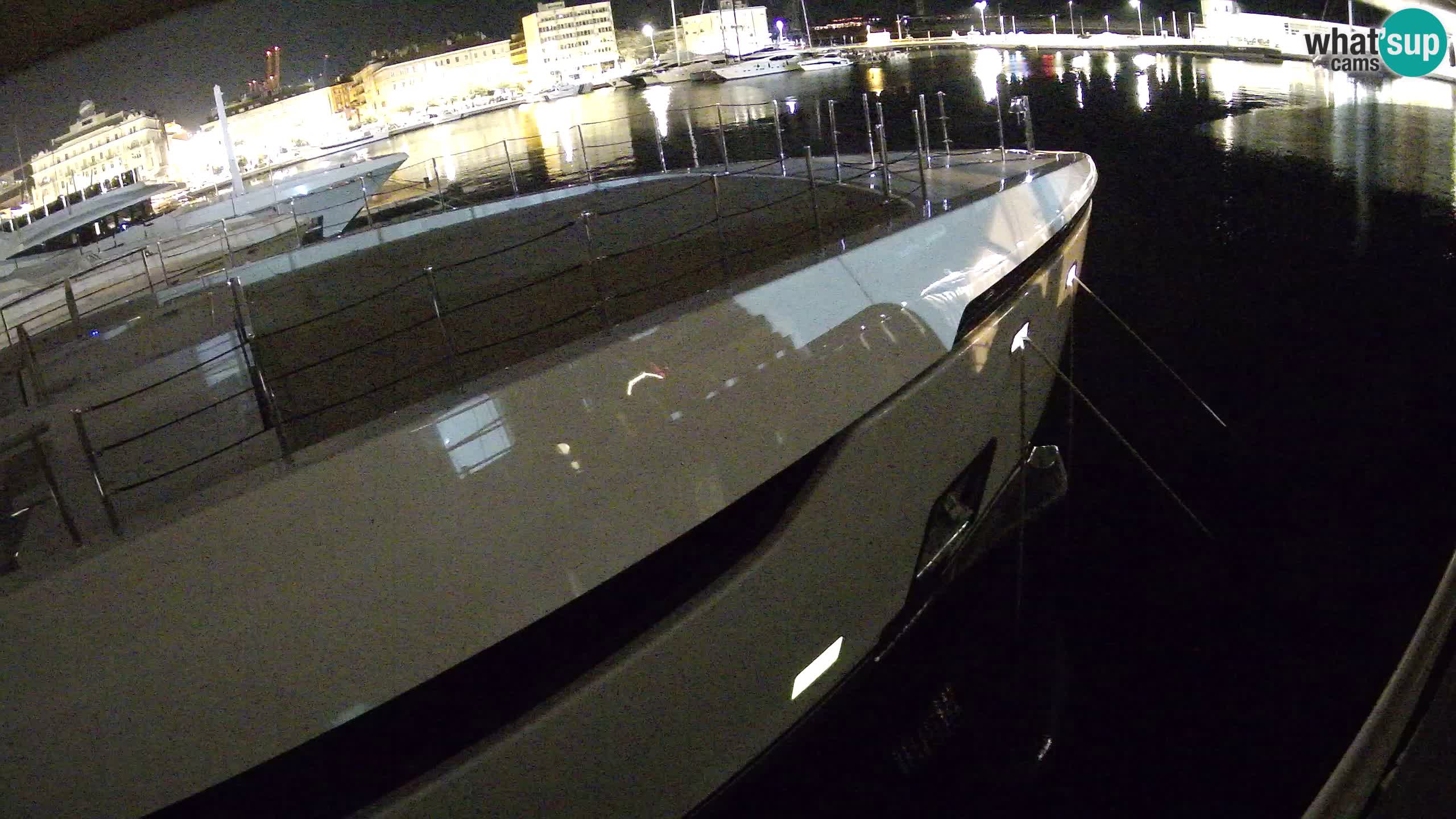 Botel Marina cámara web en vivo Rijeka