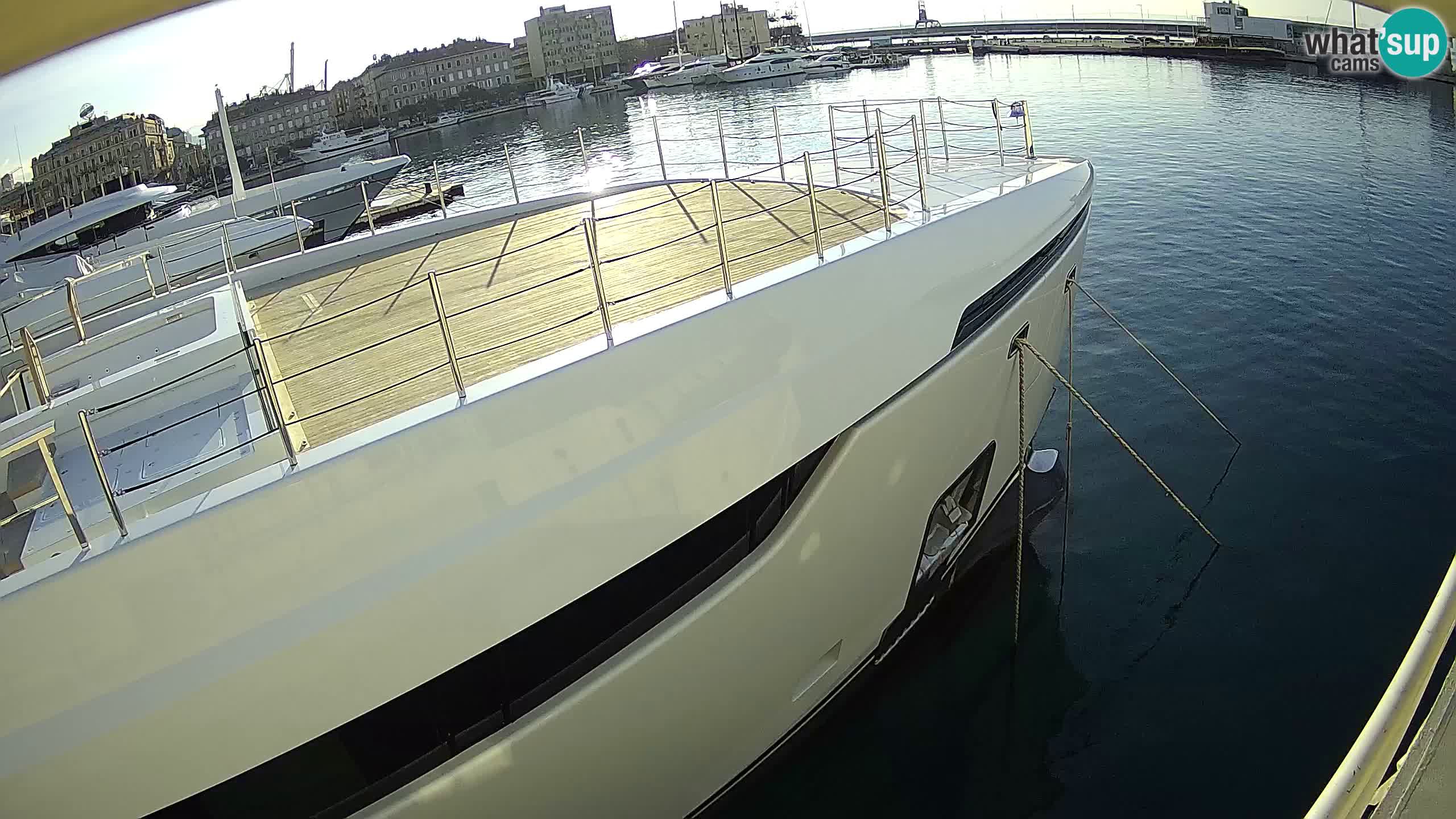 Rijeka – Botel Marina web kamera