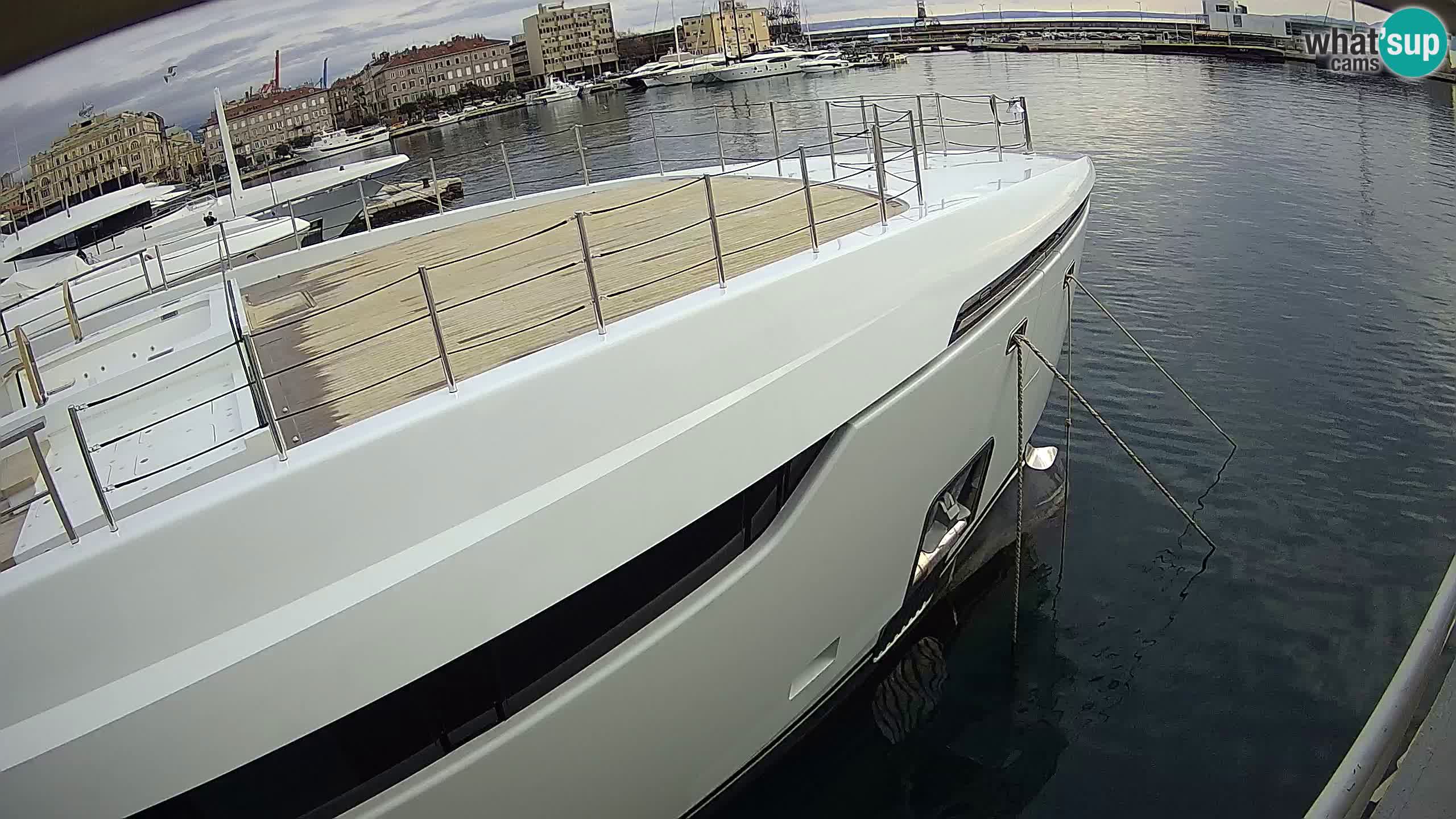 Rijeka – Botel Marina web kamera