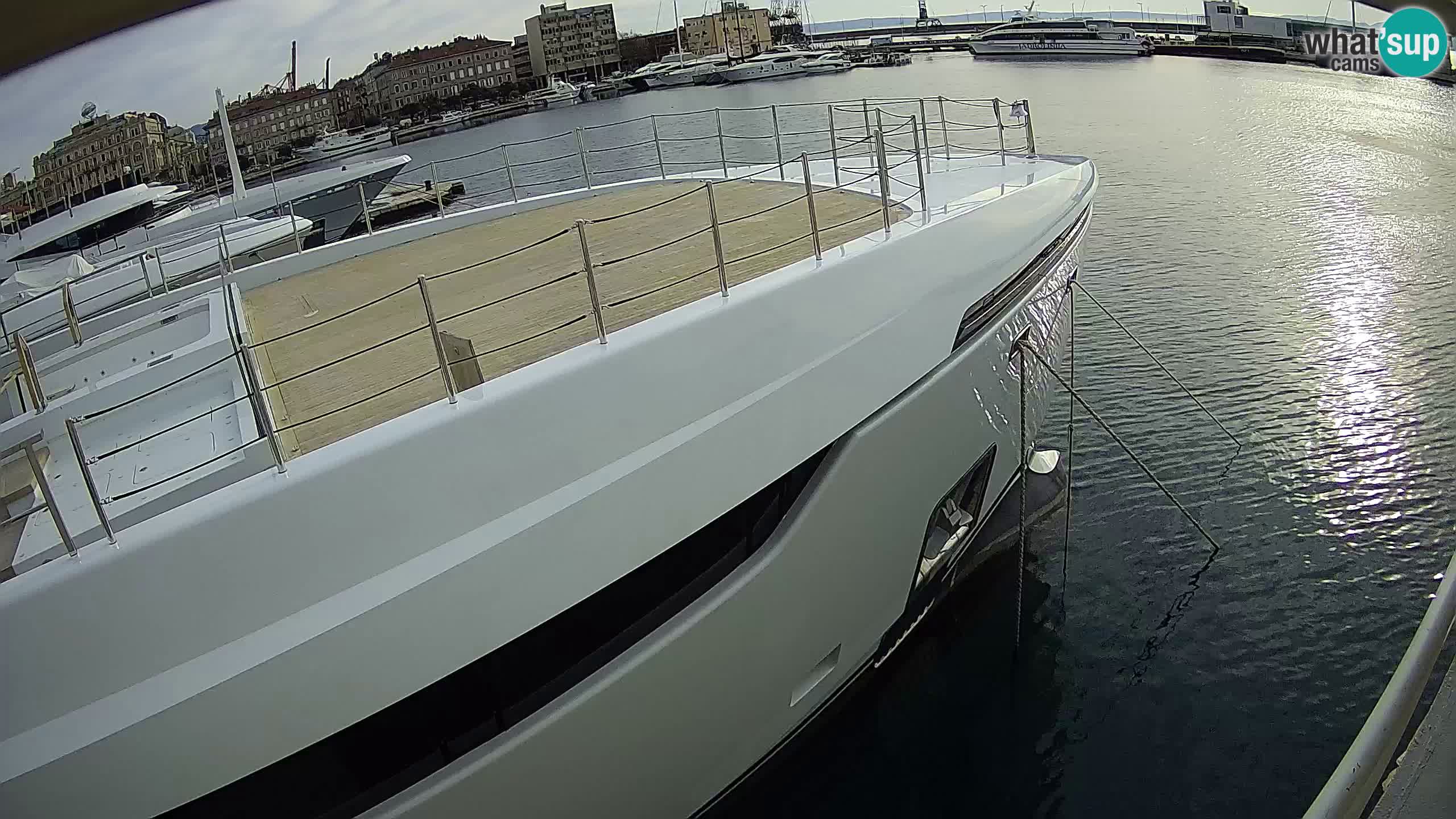 Rijeka – Botel Marina webcam en direct