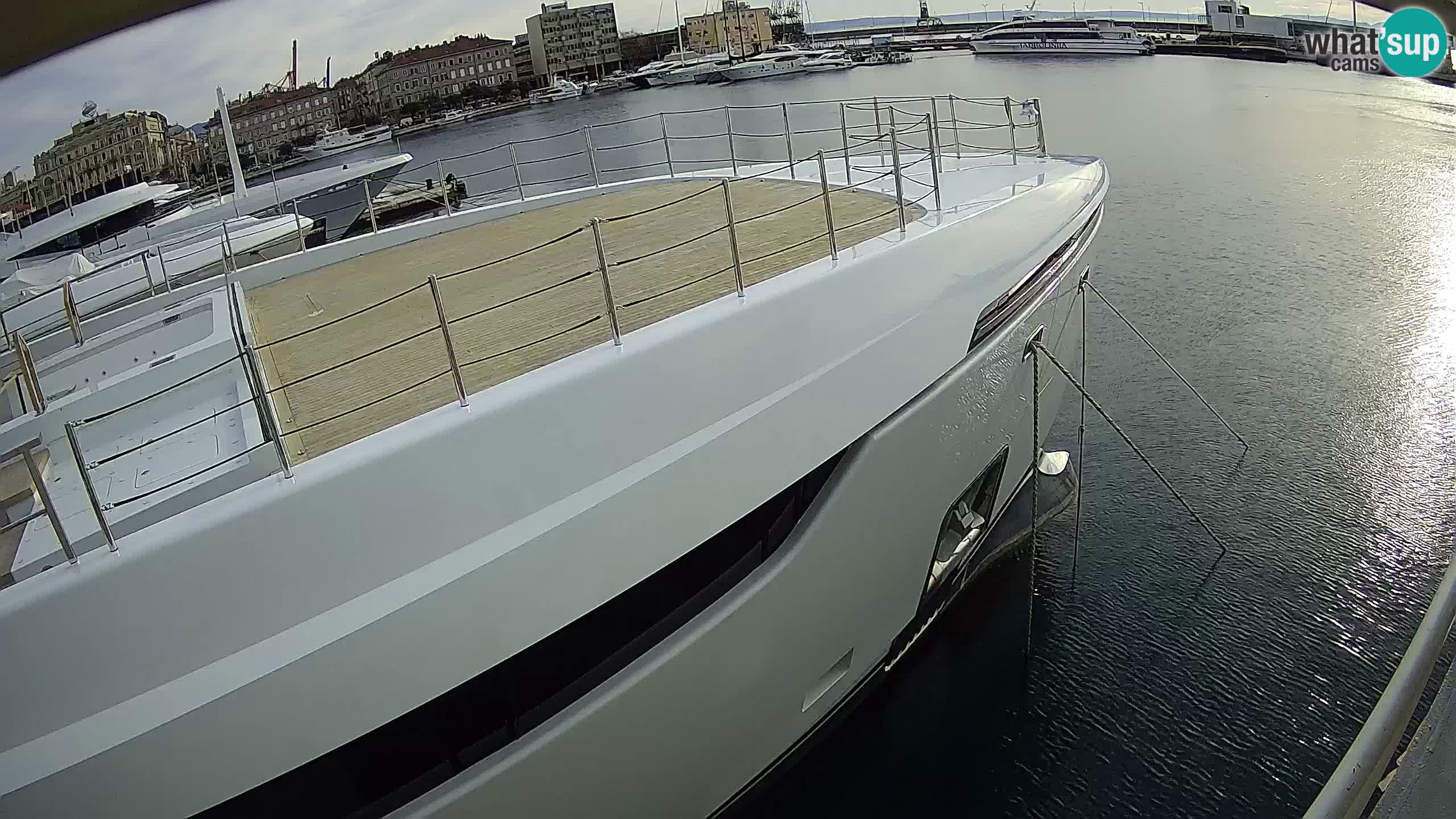 Rijeka – Botel Marina web kamera