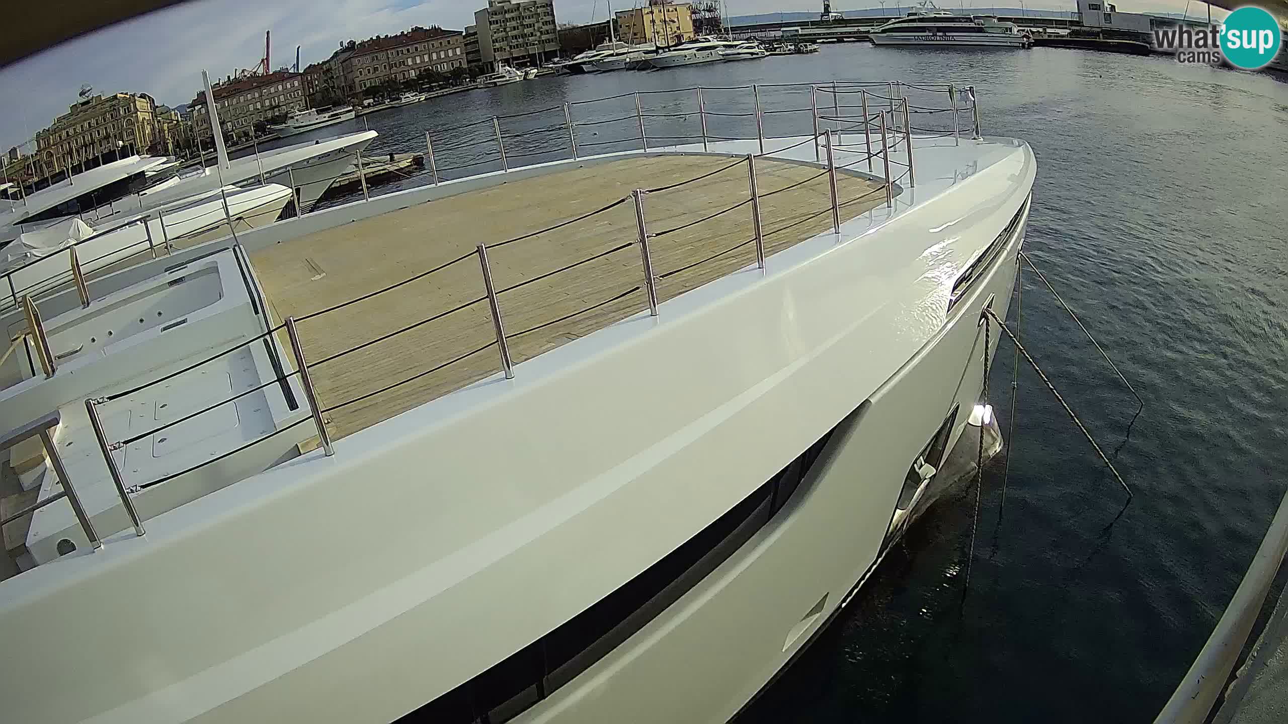 Botel Marina – Rijeka webcam