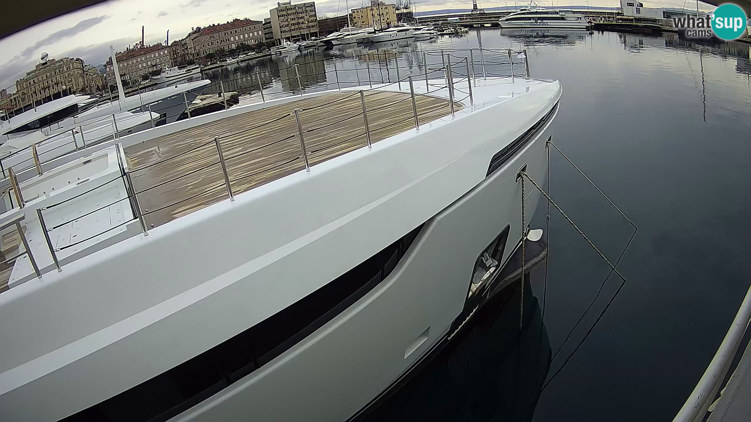 Rijeka – Botel Marina web kamera