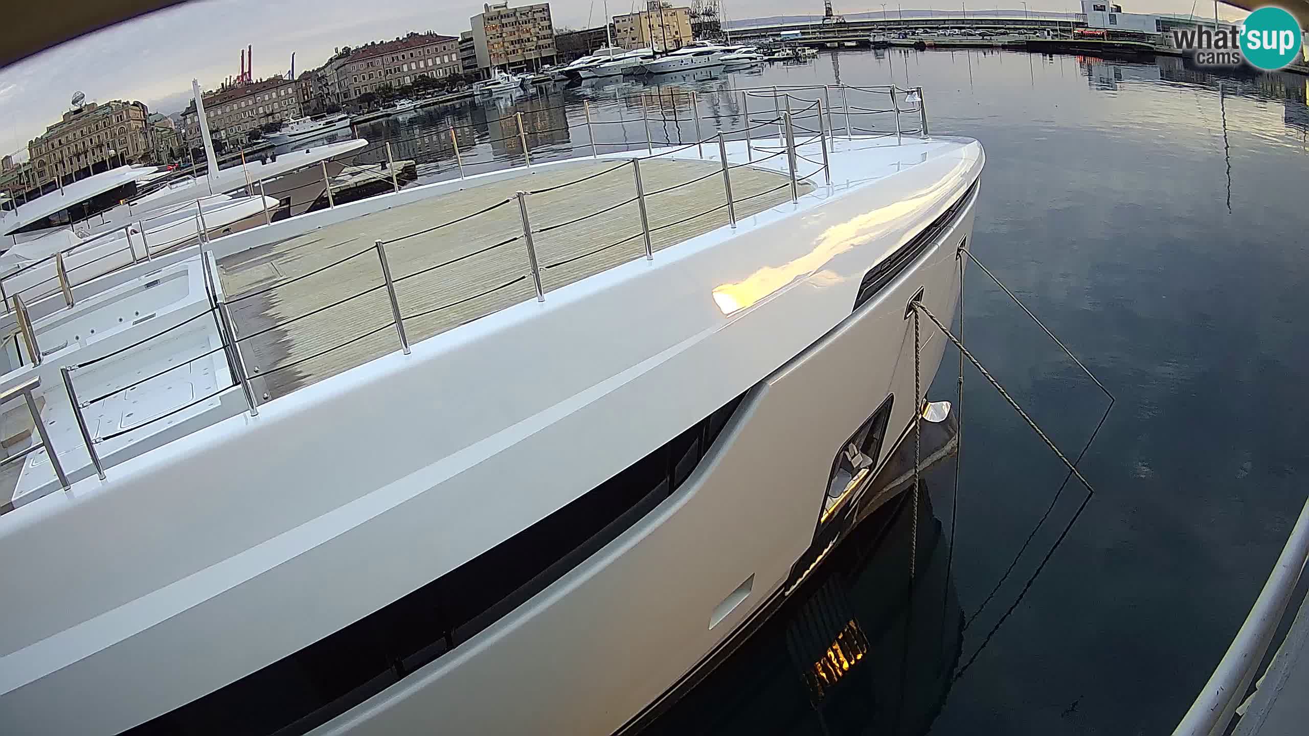Rijeka – Botel Marina webcam en direct