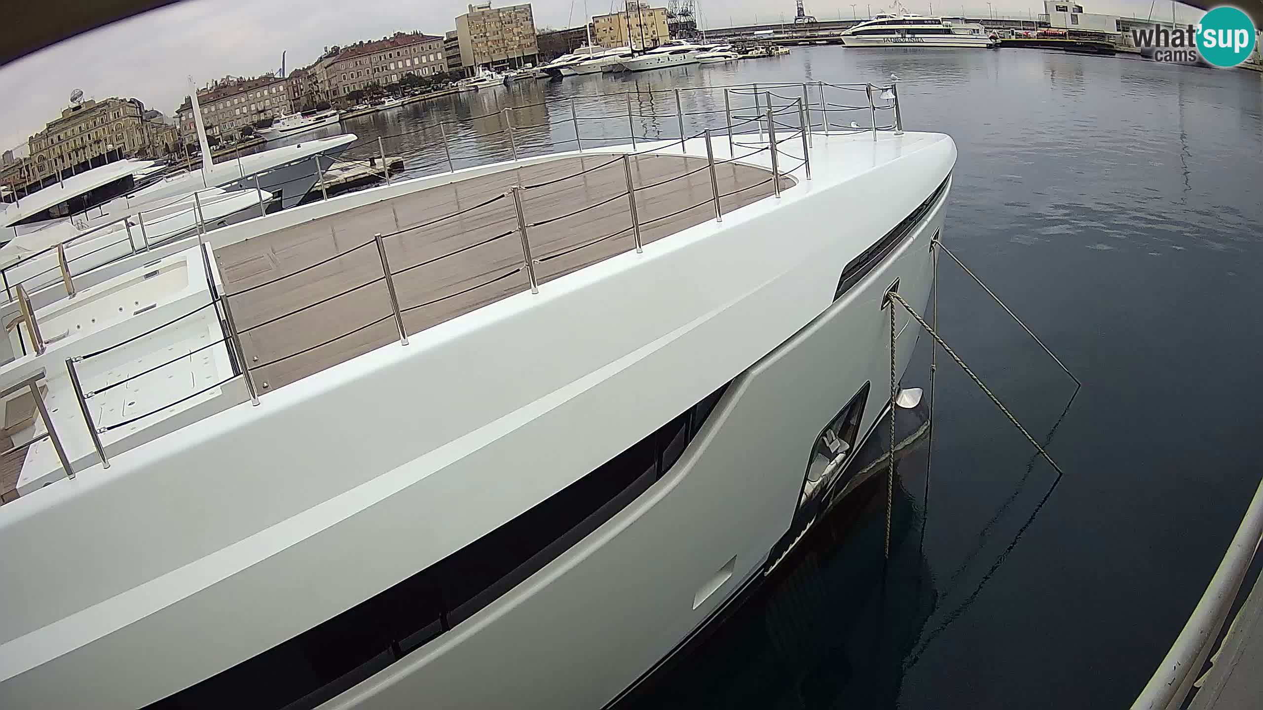 Rijeka – Botel Marina web kamera