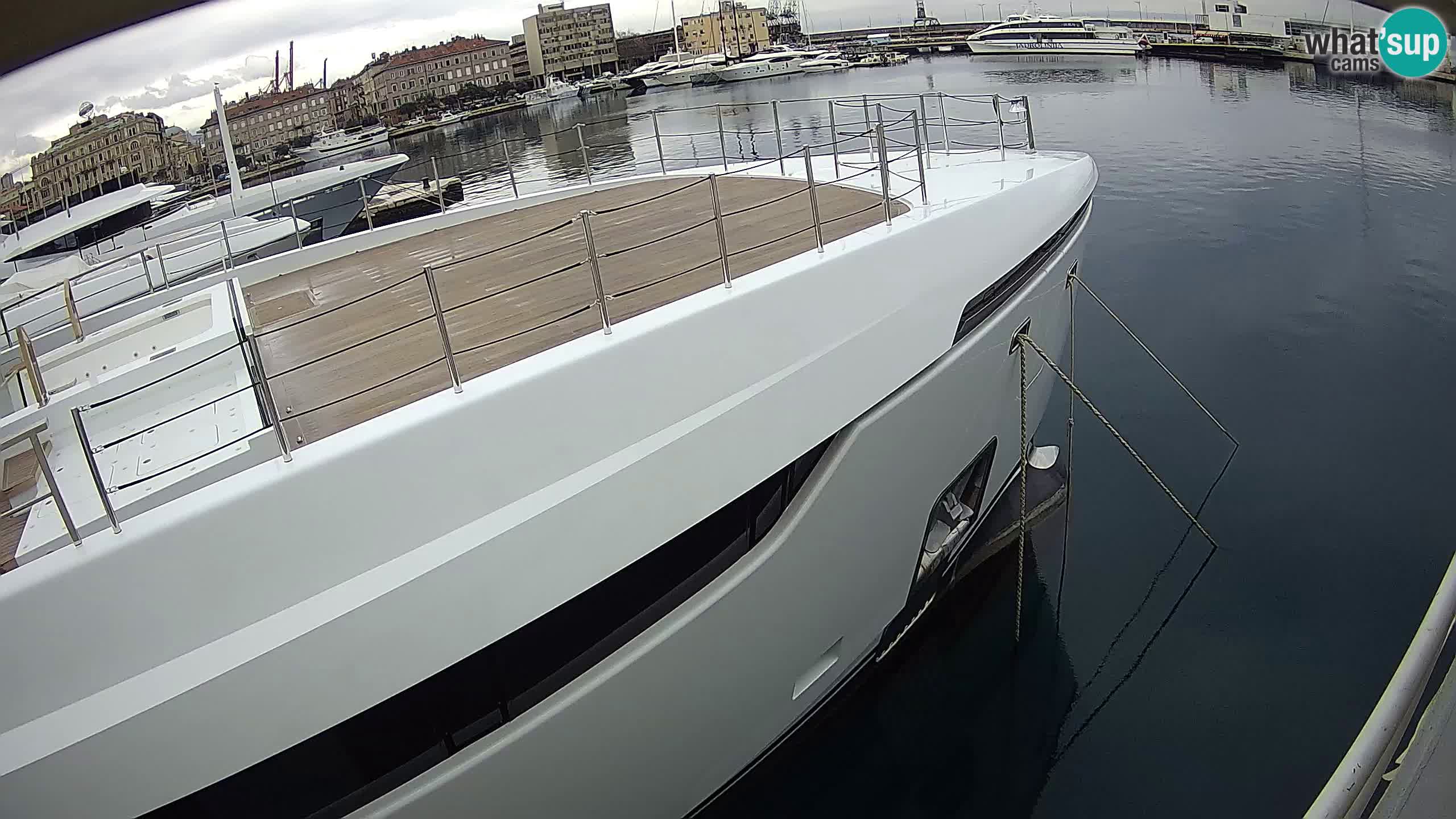 Rijeka – Botel Marina webcam en direct