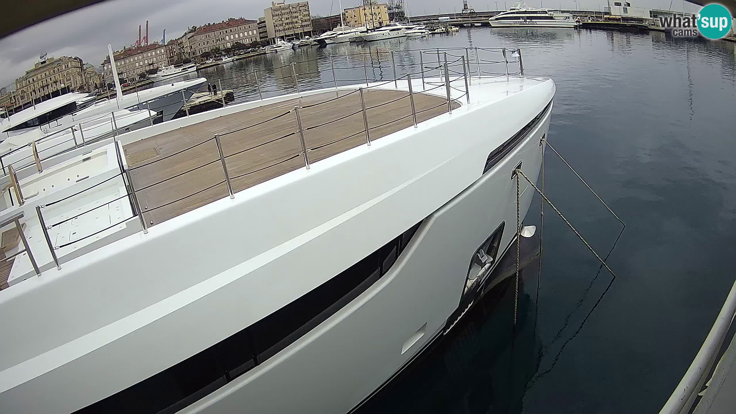 Reka – Botel Marina spletna kamera