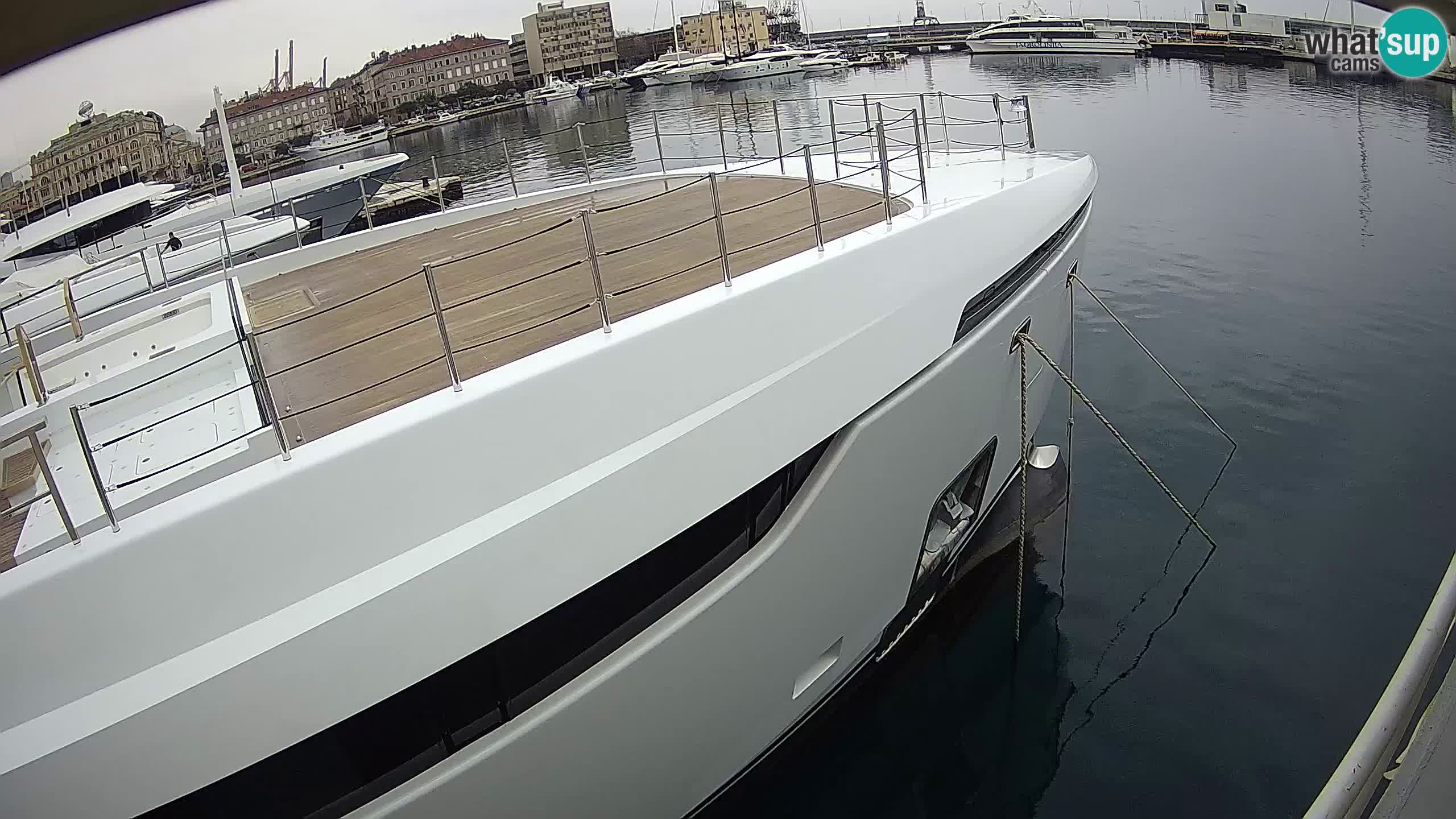 Rijeka – Botel Marina web kamera