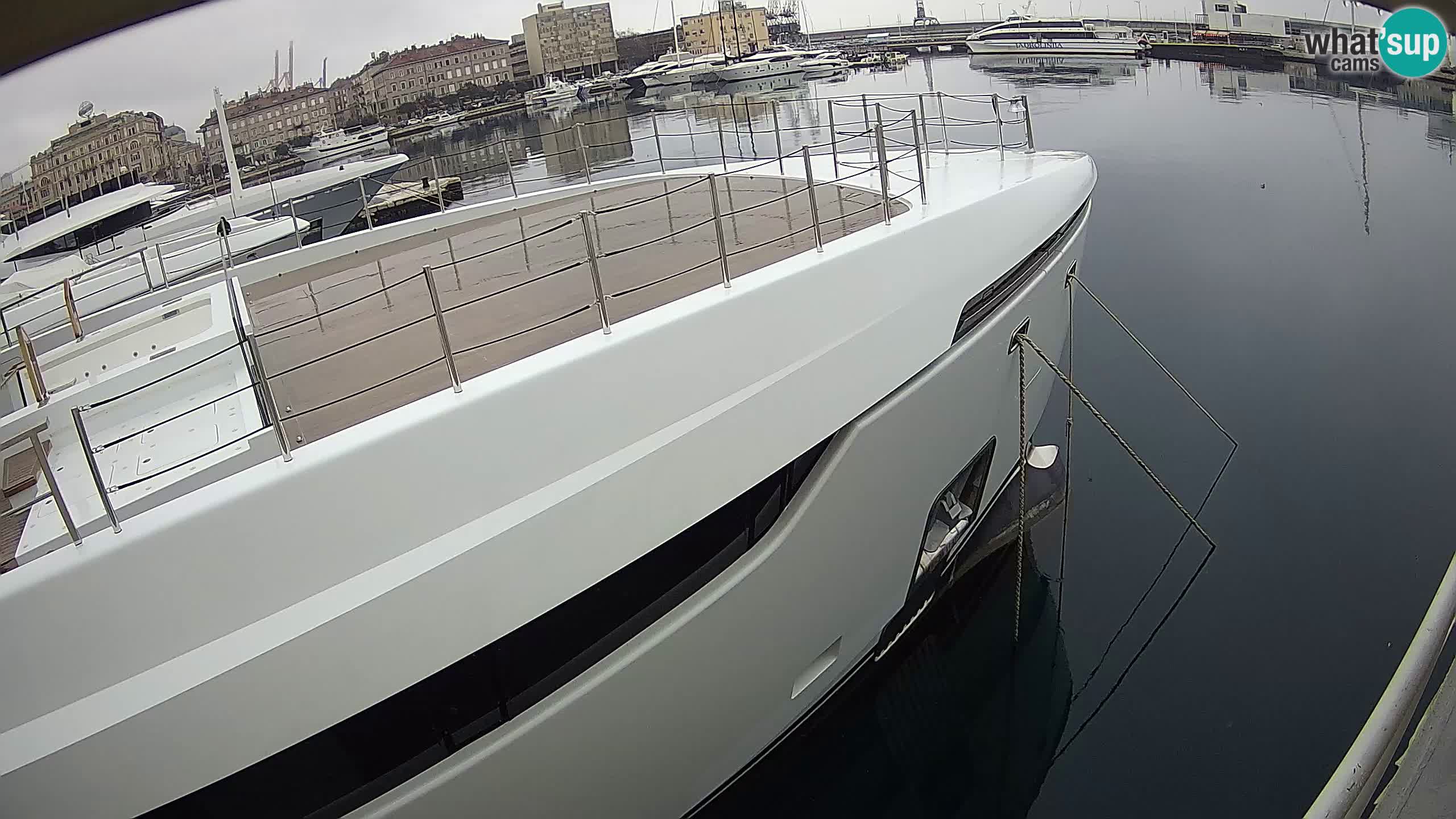 Rijeka – Botel Marina web kamera